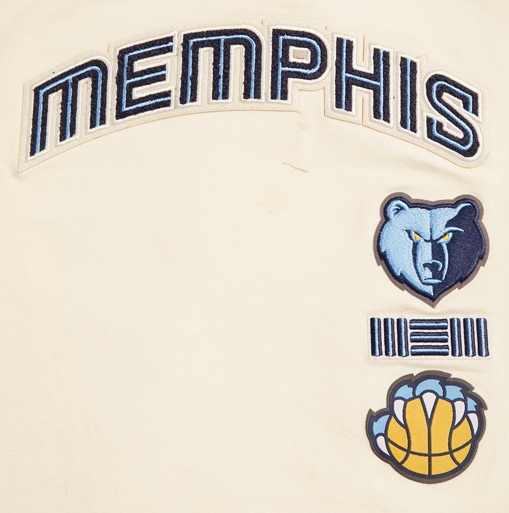 Pro Standard Women's Memphis Grizzlies Retro Classic Boxy Tee - Eggshell - EGGSHELL Thumbnail View 5