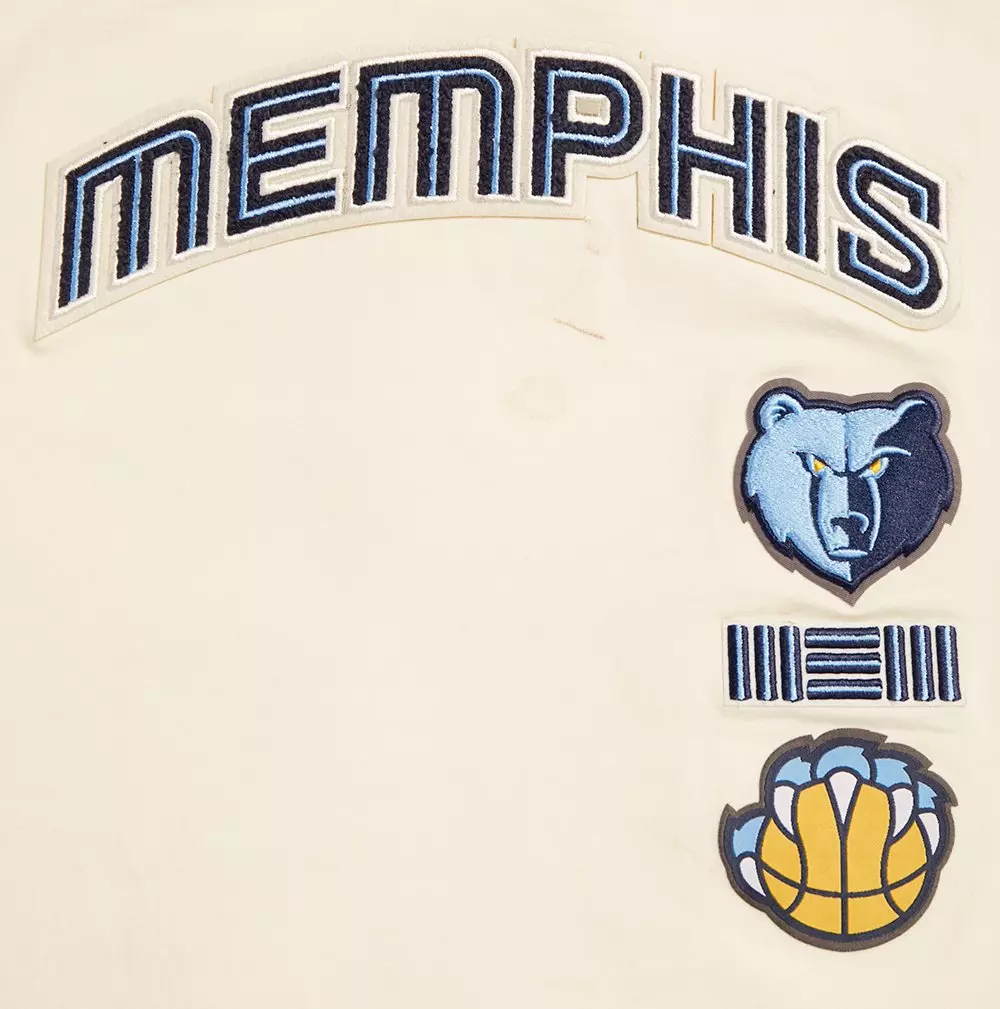 Pro Standard Women's Memphis Grizzlies Retro Classic Boxy Tee - Eggshell - EGGSHELL