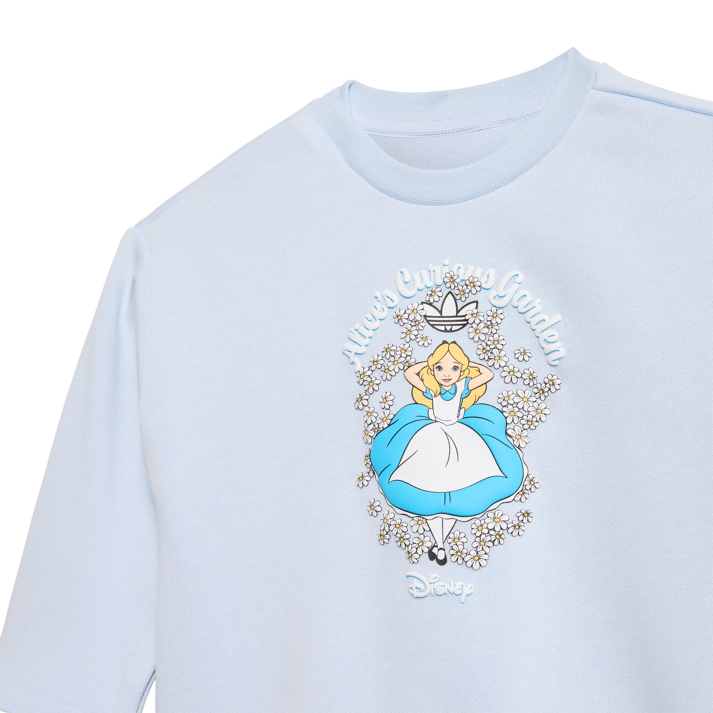 adidas Originals Infant Kids' Disney Crewneck and Pants Set - Light Blue - LIGHT BLUE Thumbnail View 2