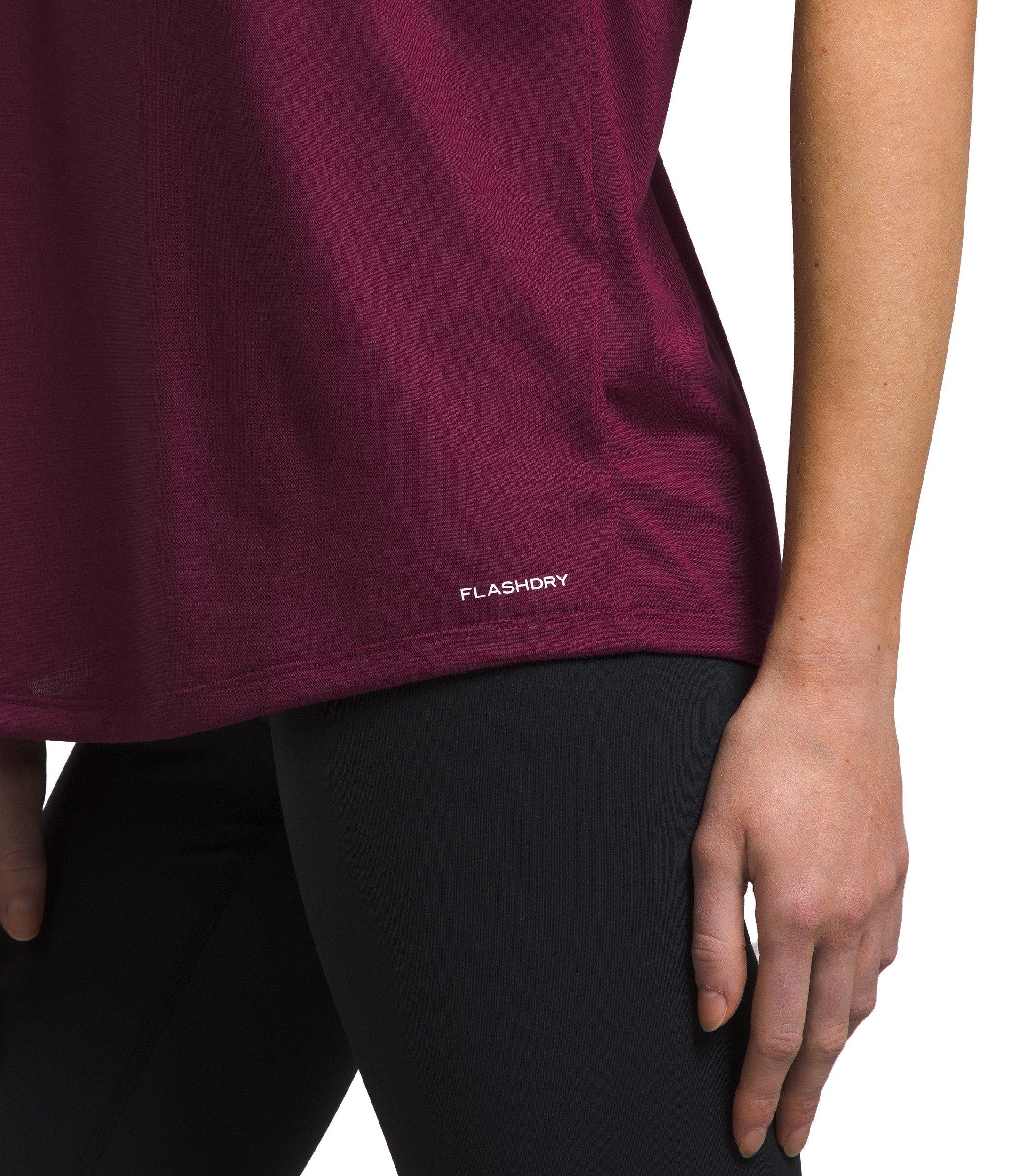 The North Face Women's Elevation Short Sleeve T-Shirt - BERRY Thumbnail View 3