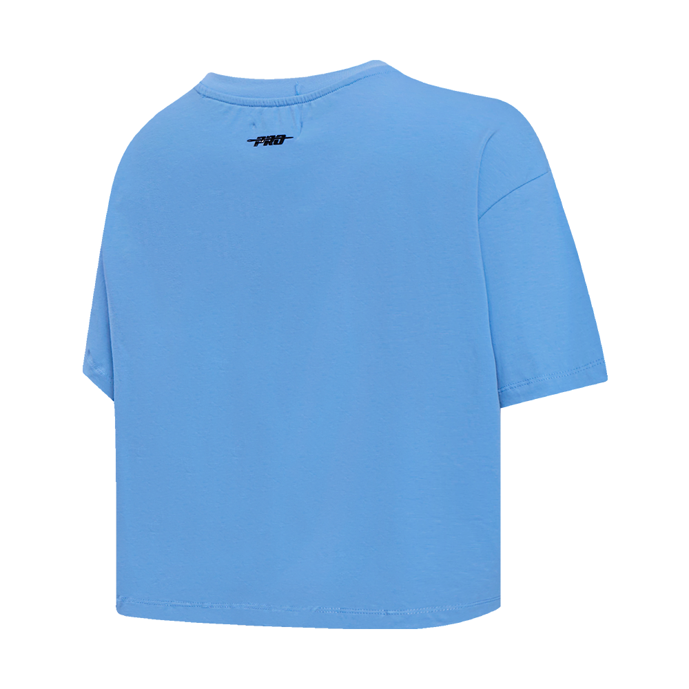 Pro Standard Women's Memphis Grizzlies Retro Classic Boxy Tee - Blue - BLUE Thumbnail View 4