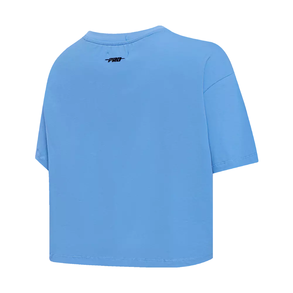 Pro Standard Women's Memphis Grizzlies Retro Classic Boxy Tee - Blue - BLUE