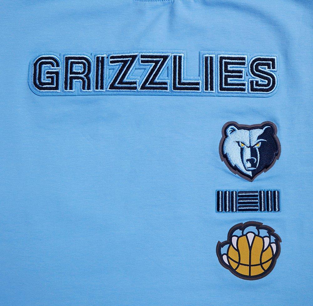 Pro Standard Women's Memphis Grizzlies Retro Classic Boxy Tee - Blue - BLUE Thumbnail View 5