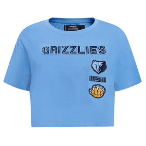 Pro Standard Women's Memphis Grizzlies Retro Classic Boxy Tee - Blue