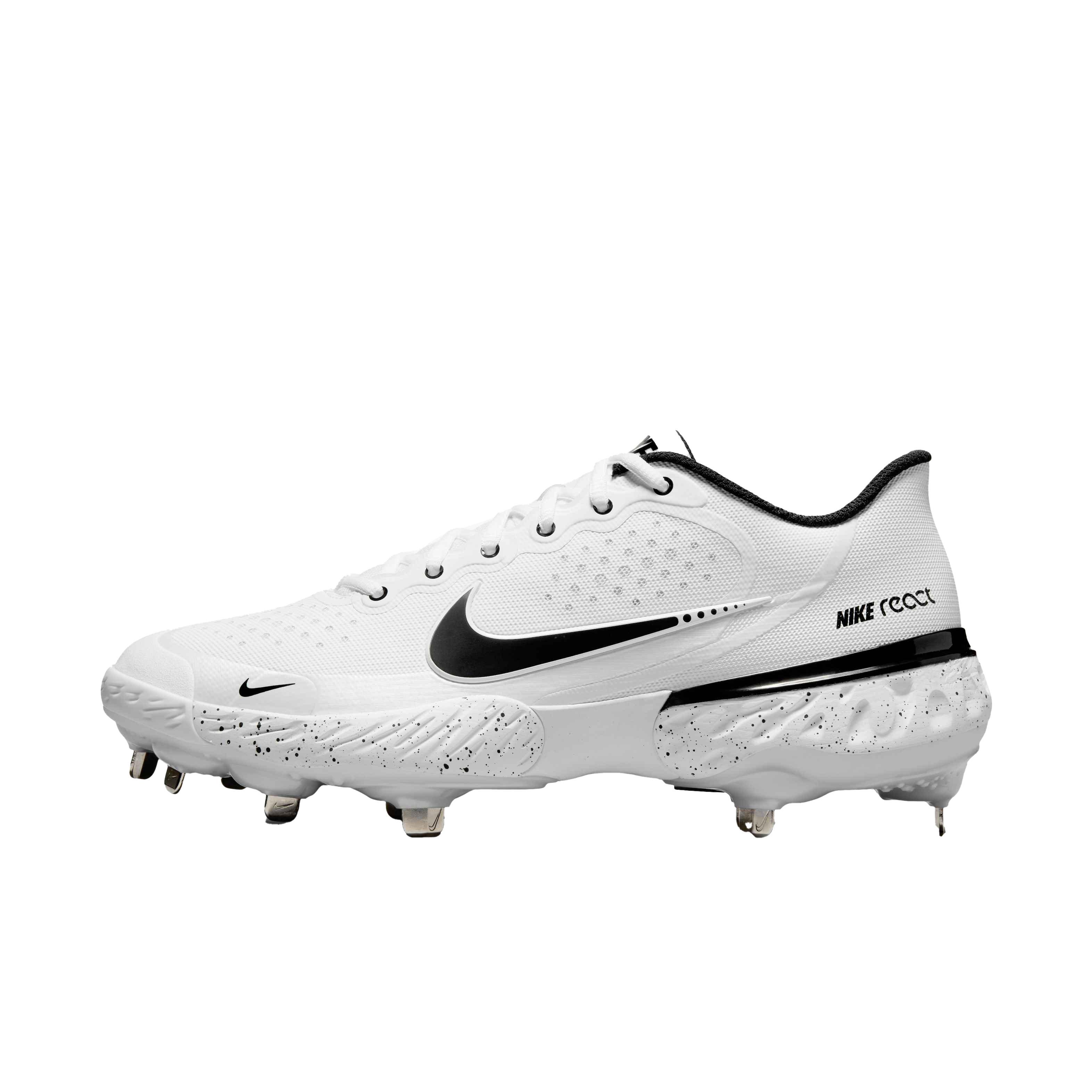 Nike / Men's Alpha Huarache Elite 3 Mid Metal Baseball Cleats