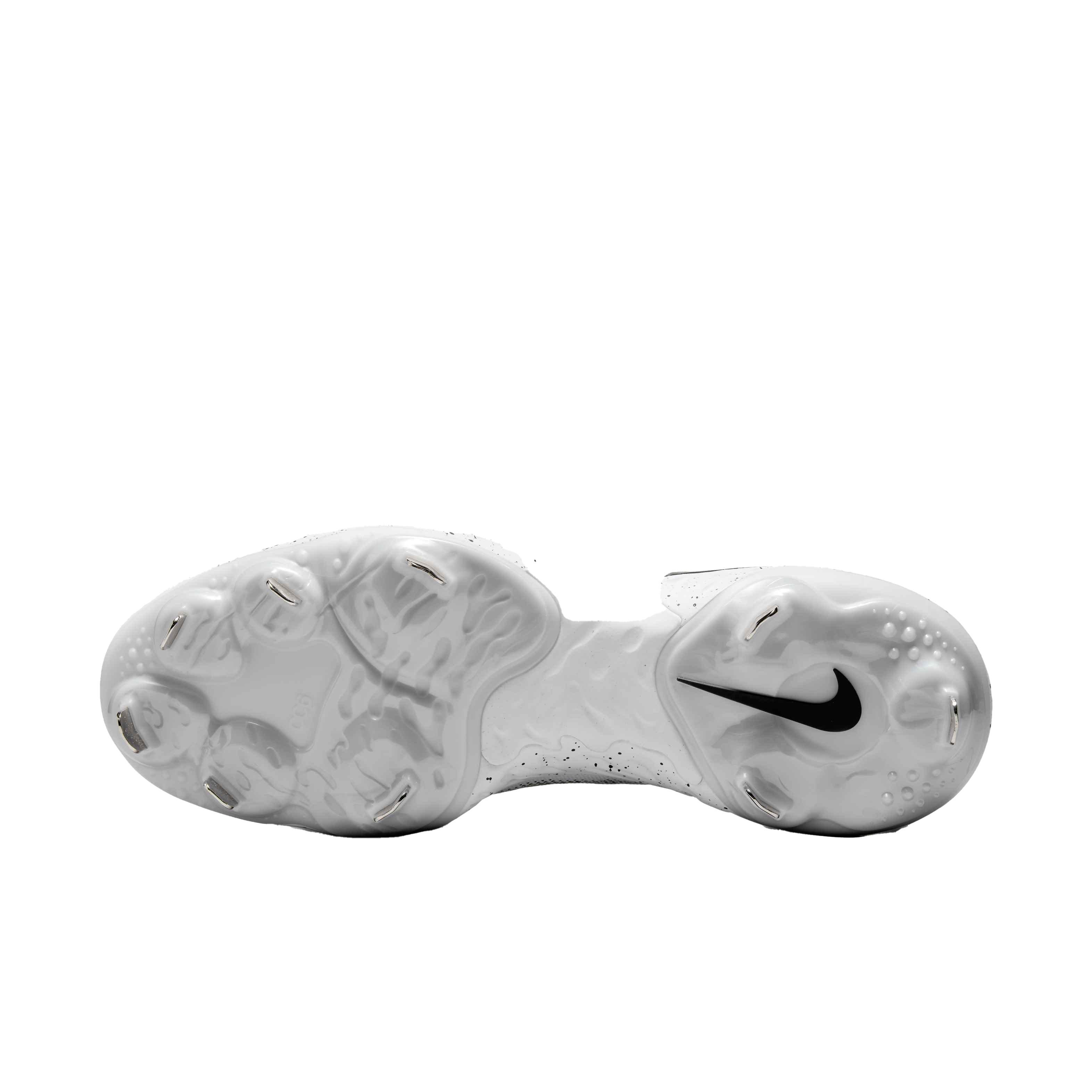 white and gold nike cleats baseball