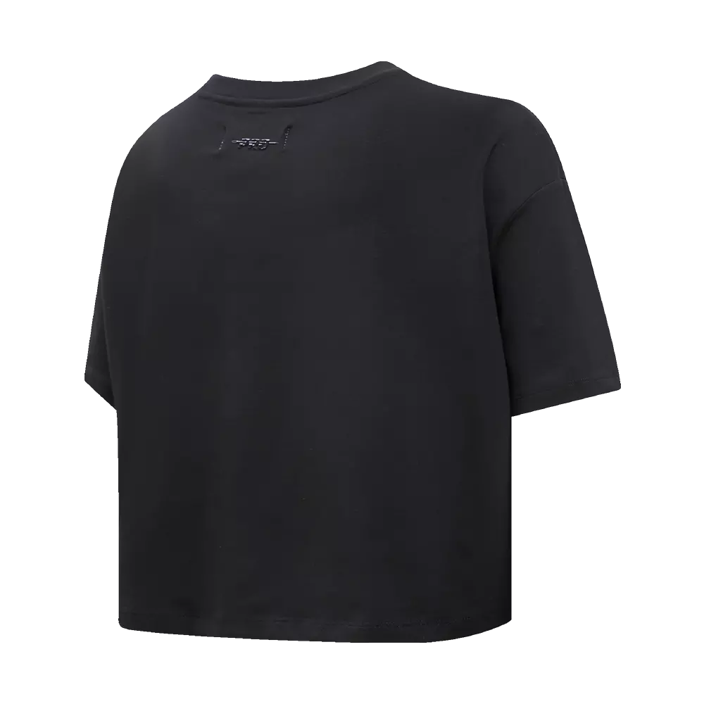 Pro Standard Women's Los Angeles Lakers Retro Classic Boxy Tee - Black - BLACK