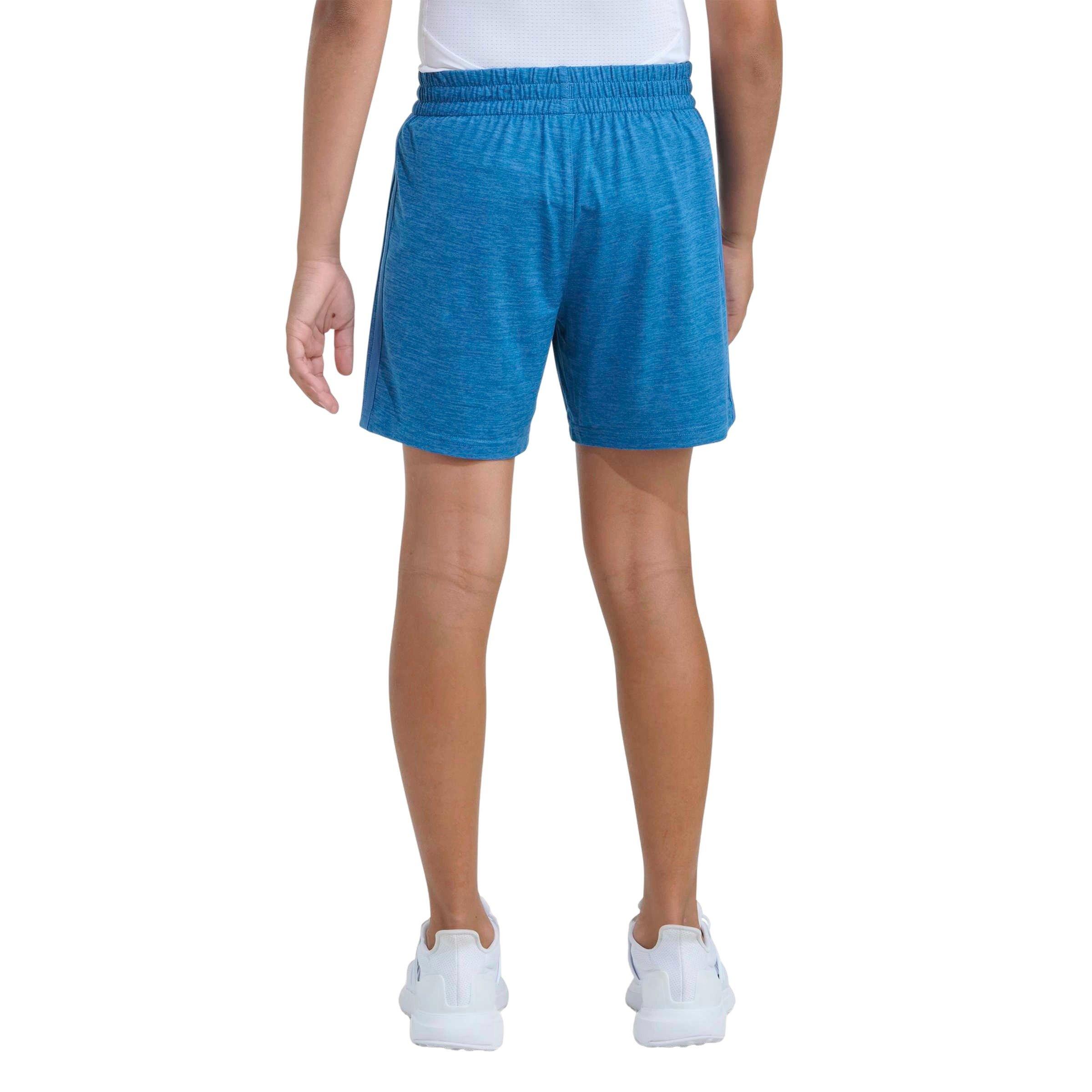 adidas 3-Stripes Melange Big Girls' Blue Short