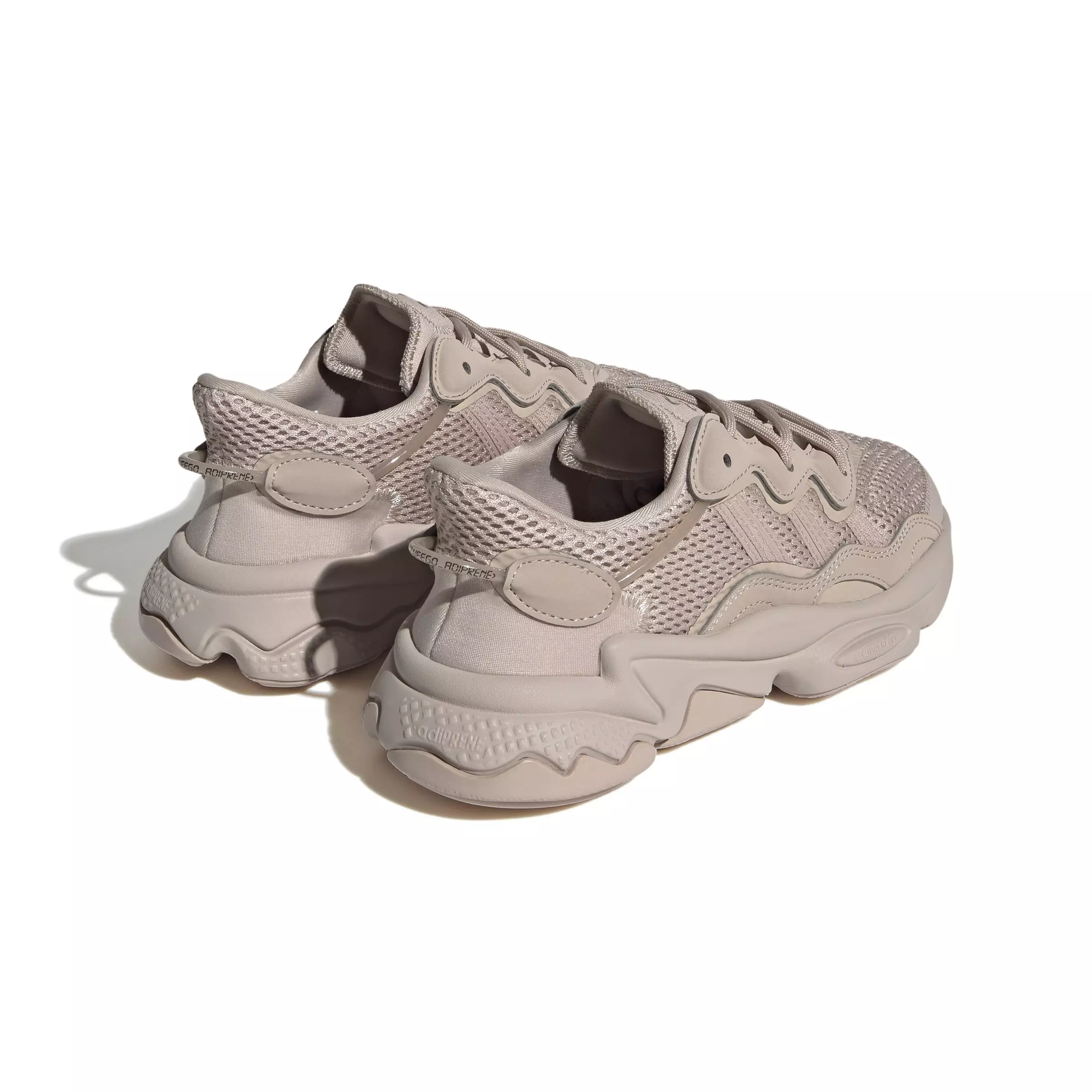 adidas Originals OZWEEGO "Wonder Taupe/Wonder Taupe/Ftwr White" Grade School Boys' Shoe - TAUPE/TAUPE/WHITE