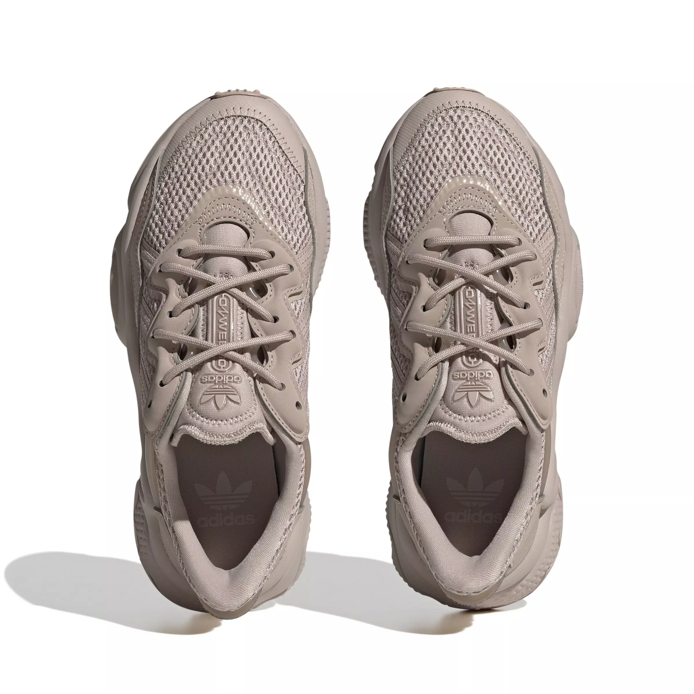 adidas Originals OZWEEGO "Wonder Taupe/Wonder Taupe/Ftwr White" Grade School Boys' Shoe - TAUPE/TAUPE/WHITE