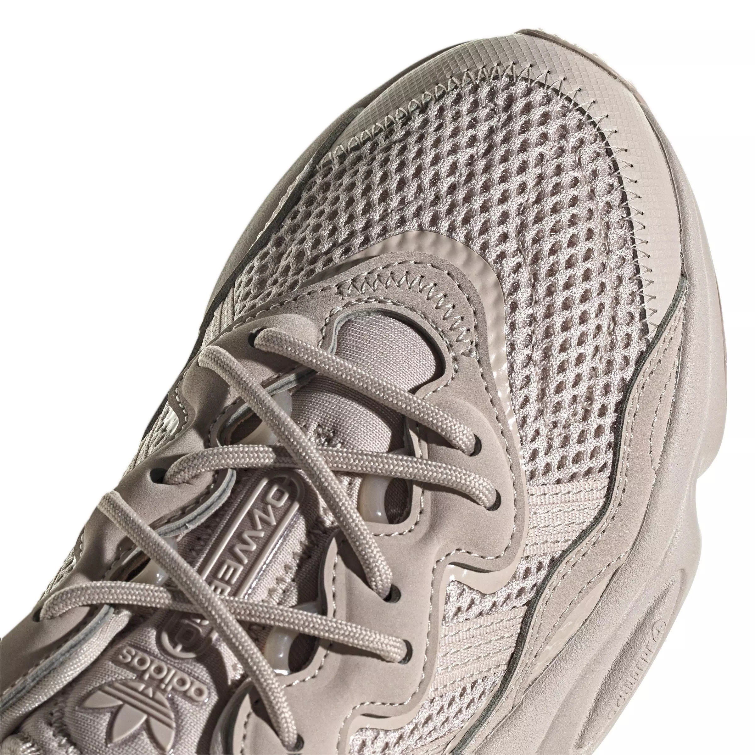 adidas Originals OZWEEGO "Wonder Taupe/Wonder Taupe/Ftwr White" Grade School Boys' Shoe - TAUPE/TAUPE/WHITE