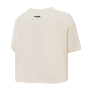 Pro Standard Women's Los Angeles Lakers Retro Classic Boxy Tee - Eggshell