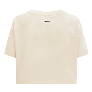 Pro Standard Women's Boston Celtics Retro Classic Boxy Tee - Eggshell