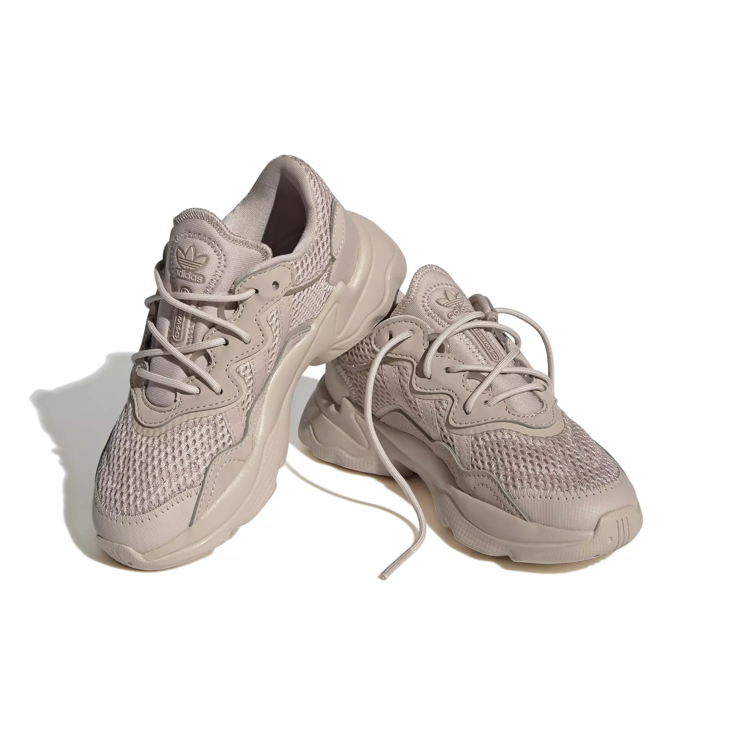 adidas Originals OZWEEGO "Wonder Taupe/Wonder Taupe/Ftwr White" Preschool Boys' Shoe - TAUPE/TAUPE/WHITE