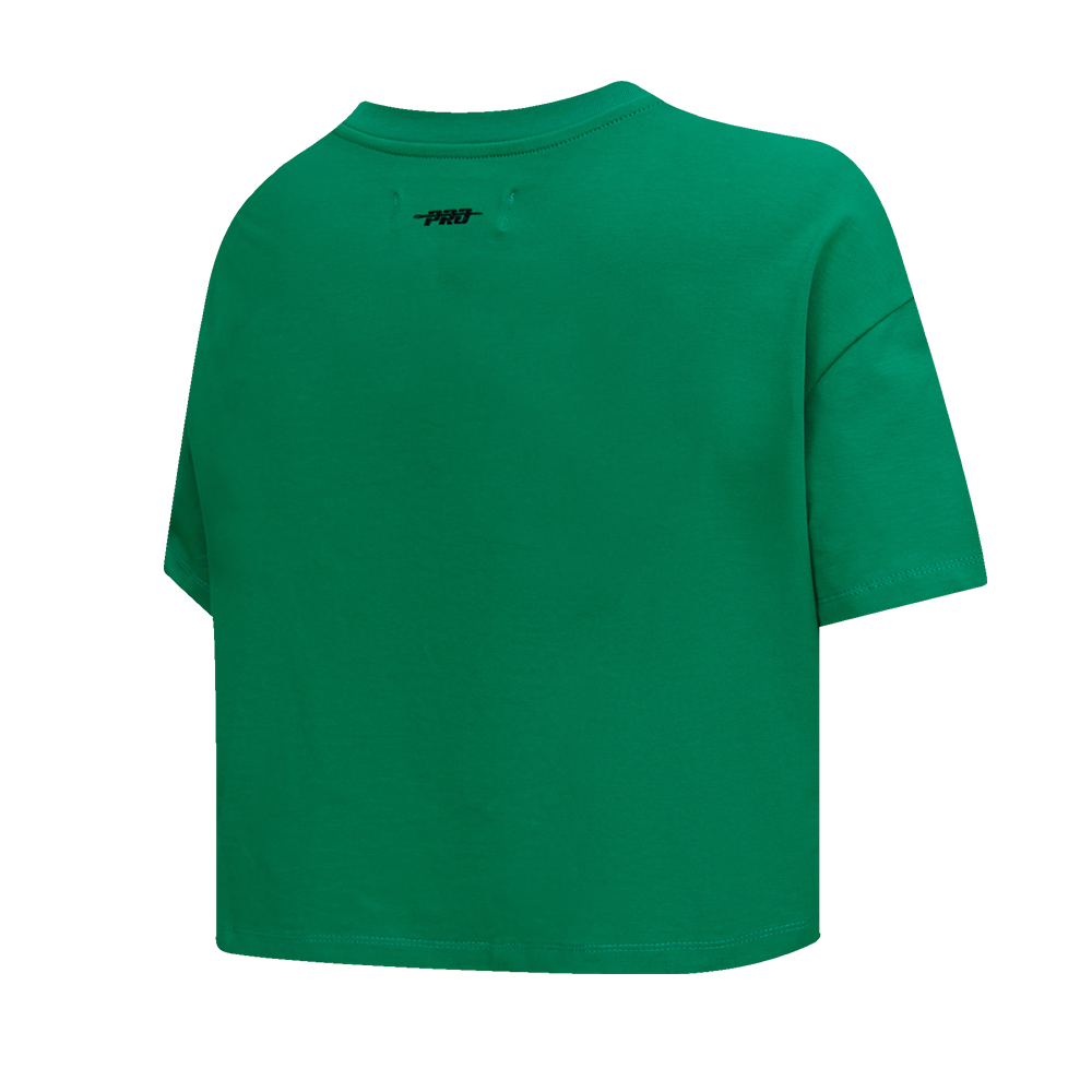 Pro Standard Women's Boston Celtics Retro Classic Boxy Tee - Green - GREEN Thumbnail View 4