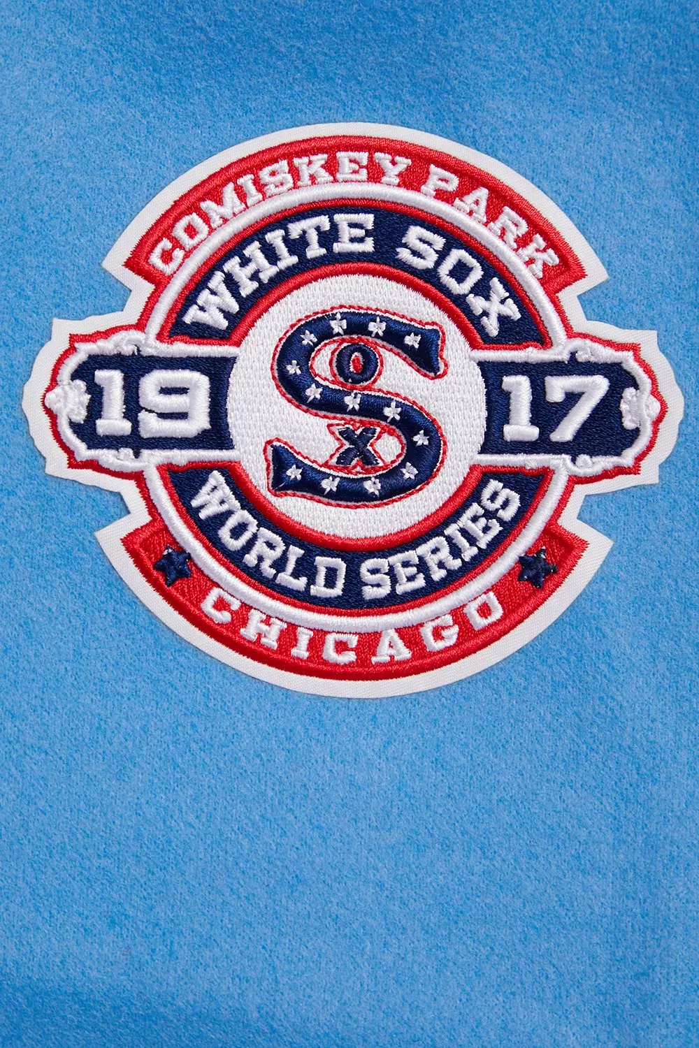 Pro Standard Women's MLB Chicago White Sox Retro Classic Rib Wool Varsity Jacket - Blue/White - BLUE/WHITE