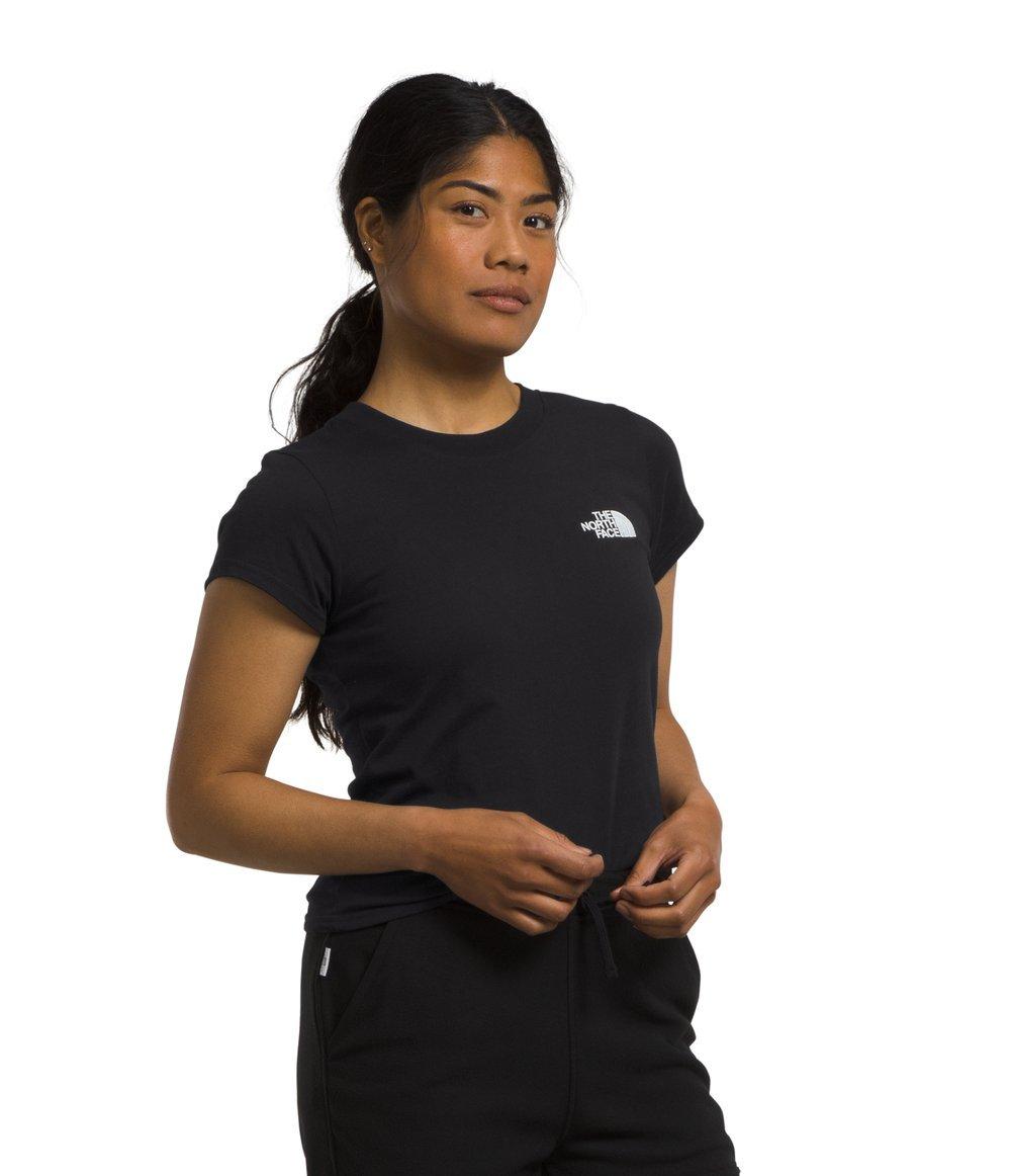 The North Face Women&rsquo;s Short-Sleeve Evolution Cutie Tee - BLACK Thumbnail View 1