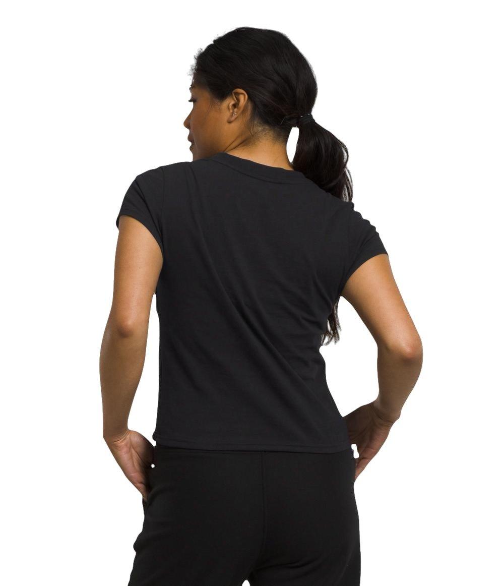 The North Face Women&rsquo;s Short-Sleeve Evolution Cutie Tee - BLACK Thumbnail View 2