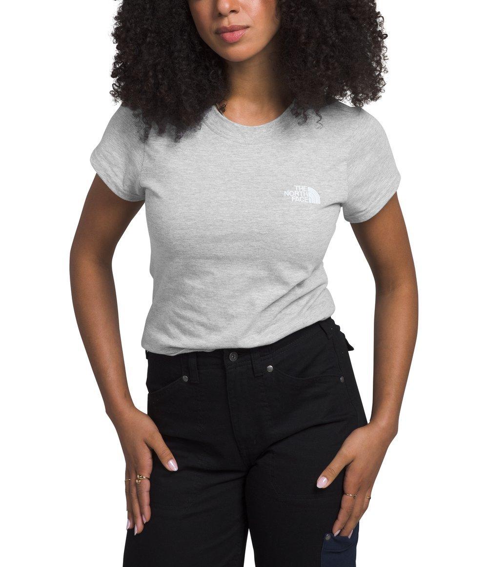 The North Face Women&rsquo;s Short-Sleeve Evolution Cutie Tee - GREY Thumbnail View 1