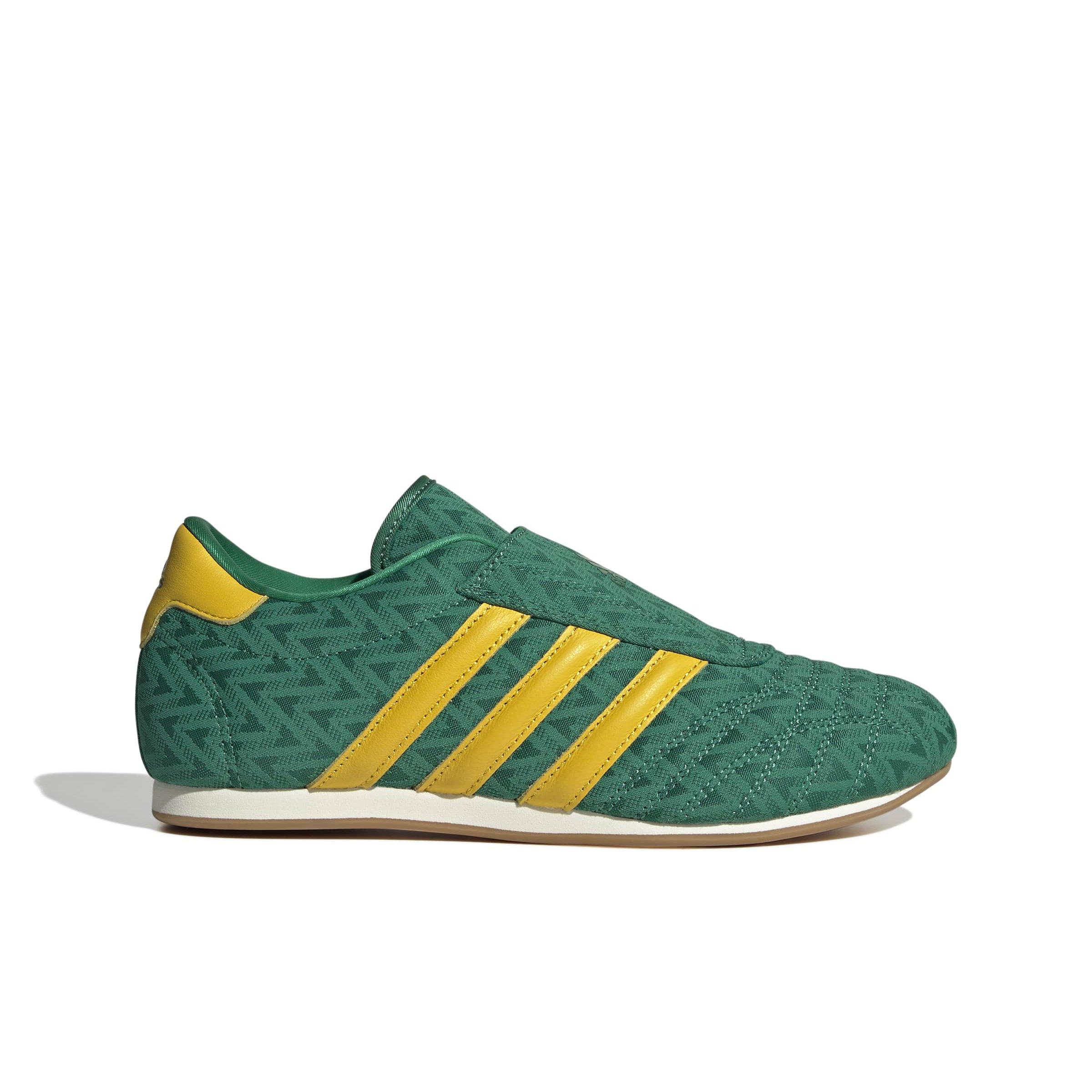 adidas Originals Taekwondo "Bold Green/Eqt Yellow/Off White" Women's Shoe - GREEN/YELLOW/OFF WHITE Thumbnail View 1