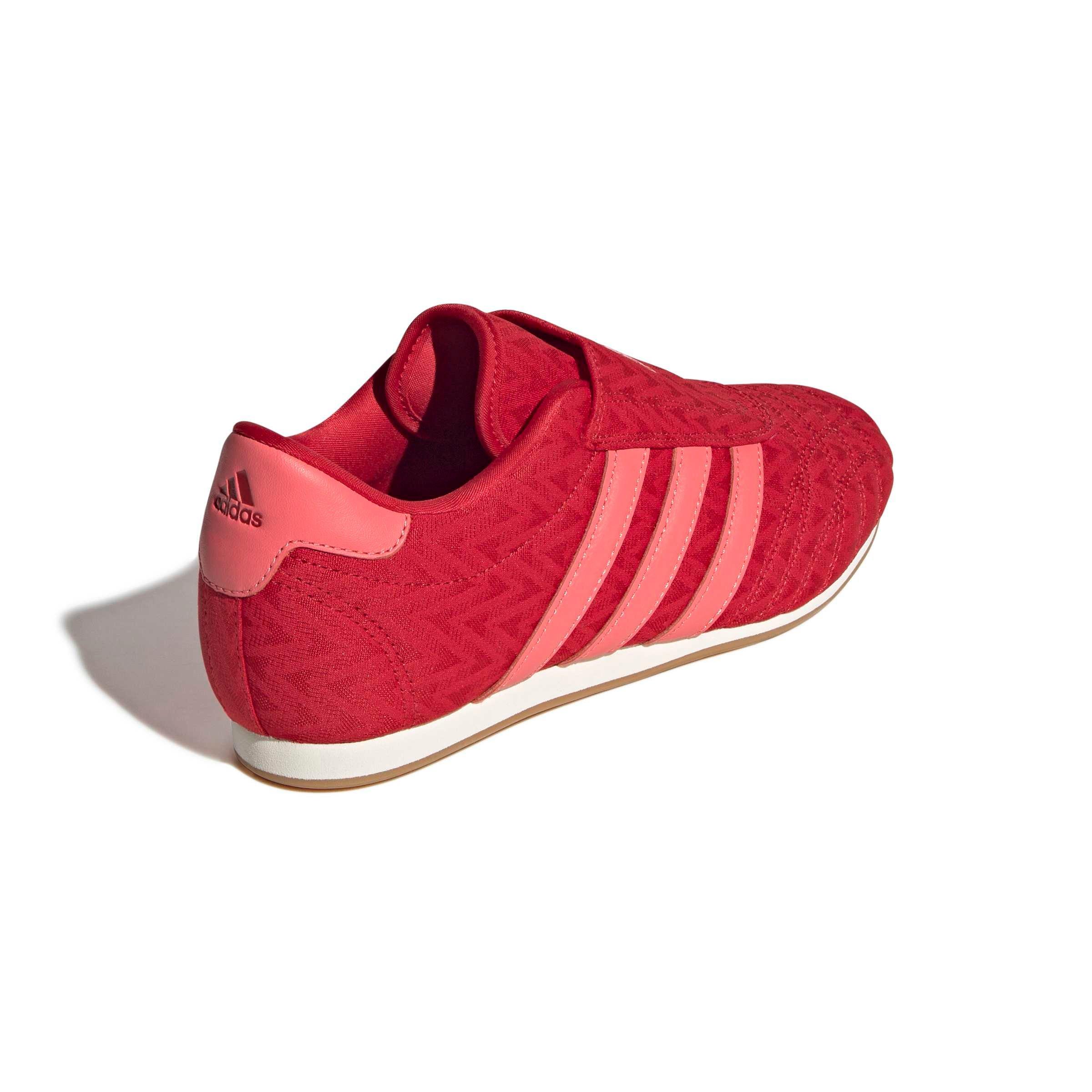 adidas Originals Taekwondo "Better Scarlet/Semi Flash Red/Off White" Women's Shoe - SCARLET/RED/OFF WHITE Thumbnail View 4