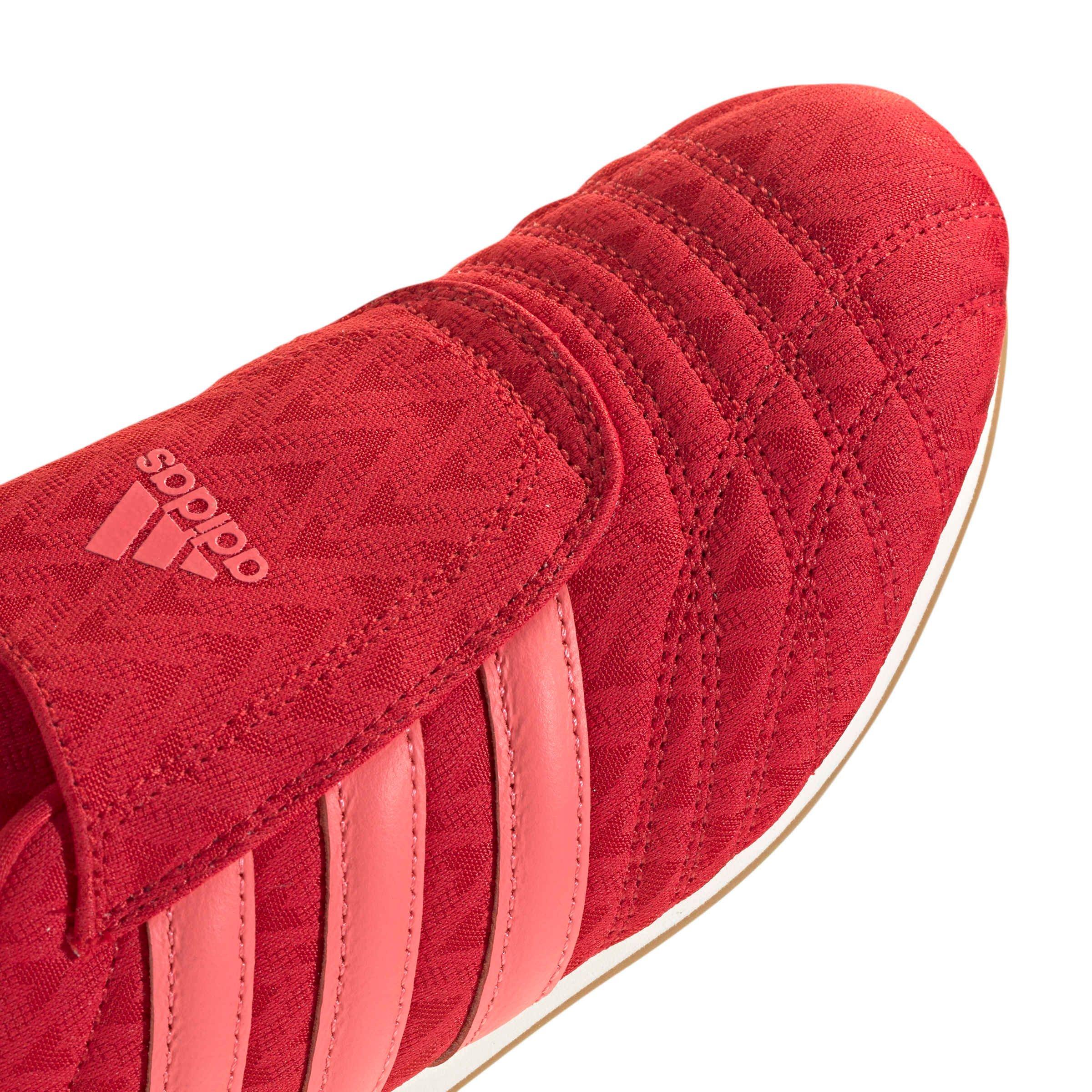 adidas Originals Taekwondo "Better Scarlet/Semi Flash Red/Off White" Women's Shoe - SCARLET/RED/OFF WHITE Thumbnail View 8