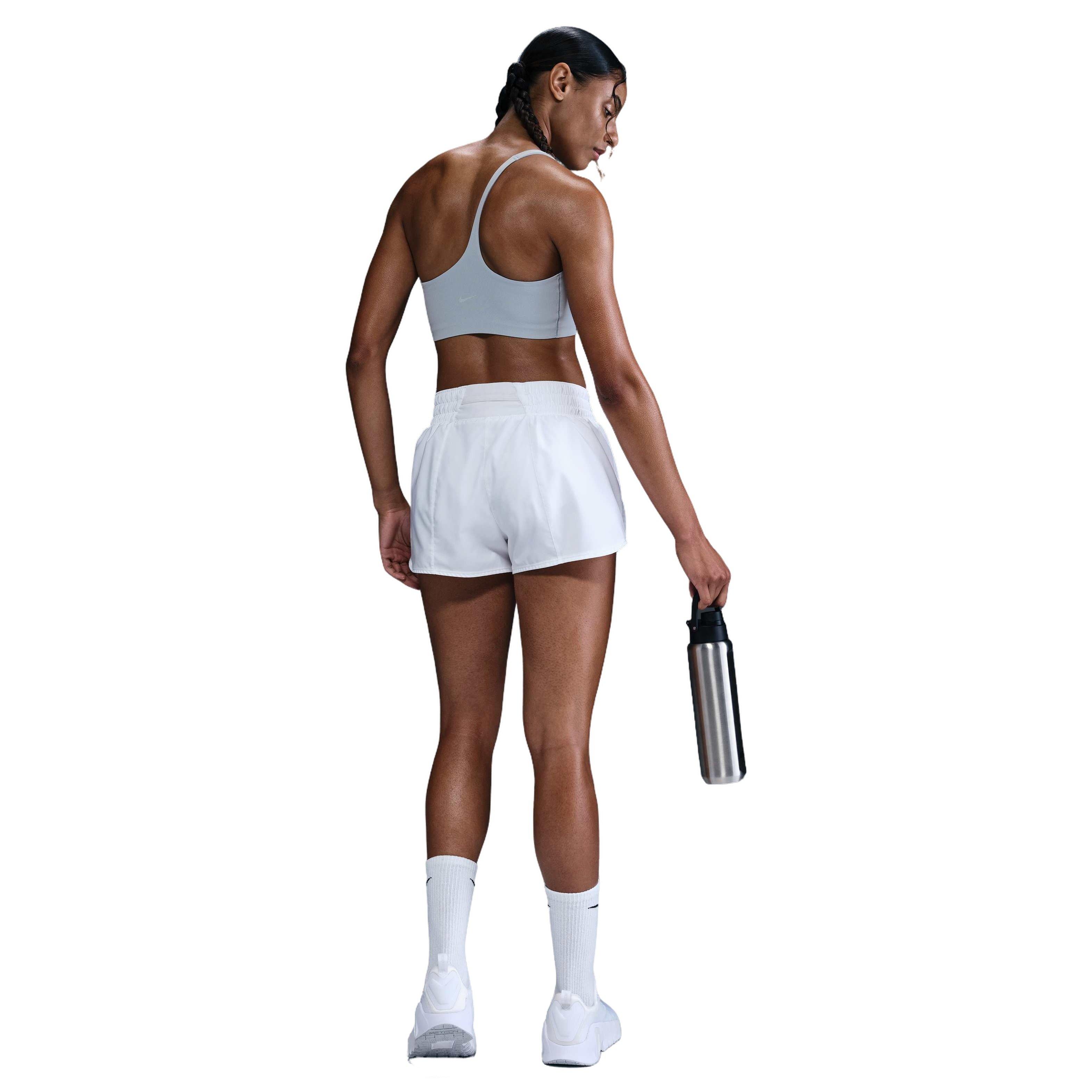 Nike Women's Zenvy ASYM Light-Support Padded Sports Bra - BLUE Thumbnail View 5