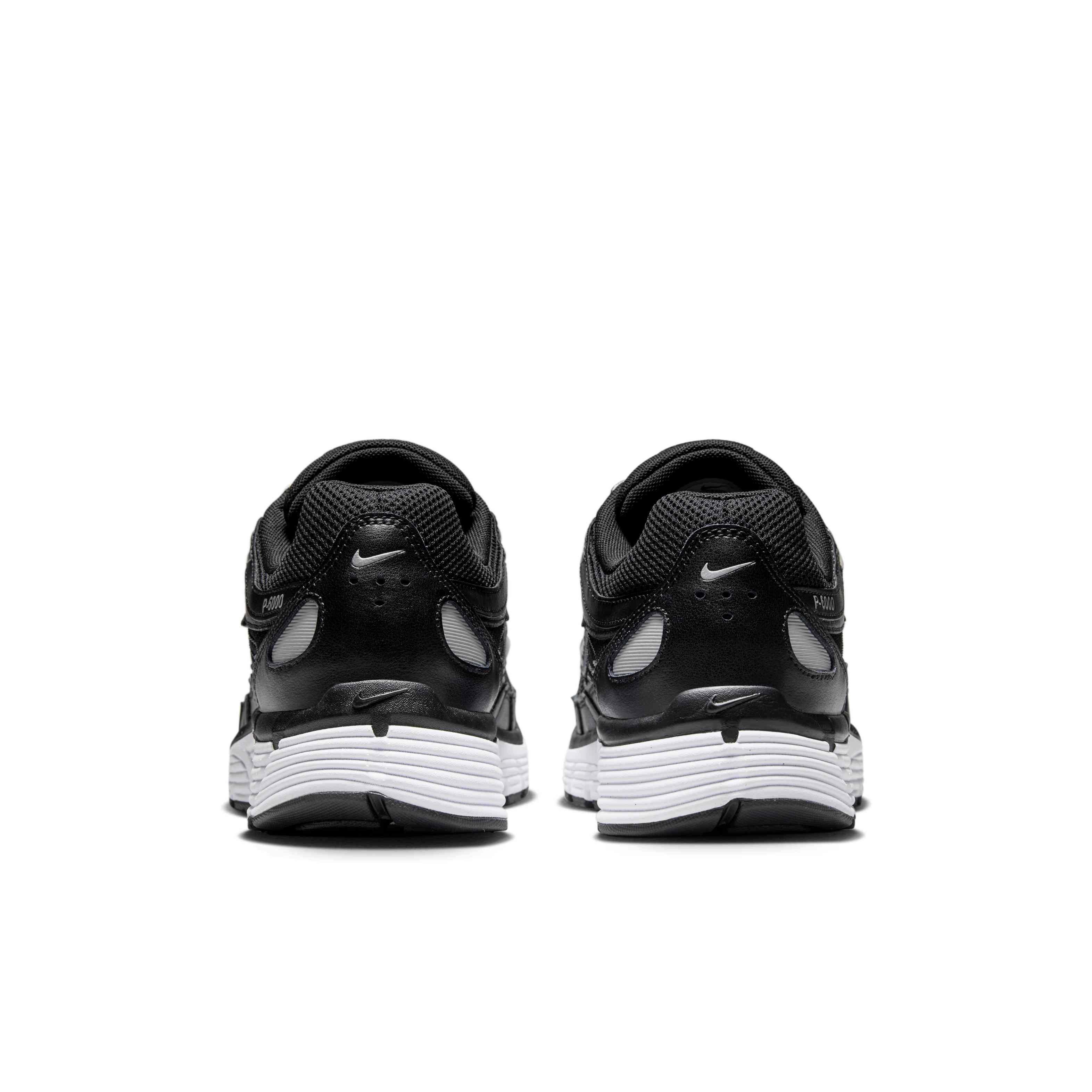 Nike P-6000 "Black/White/Metallic Silver" Men's Shoe - BLACK/ANTHRACITE/SILVER Thumbnail View 5