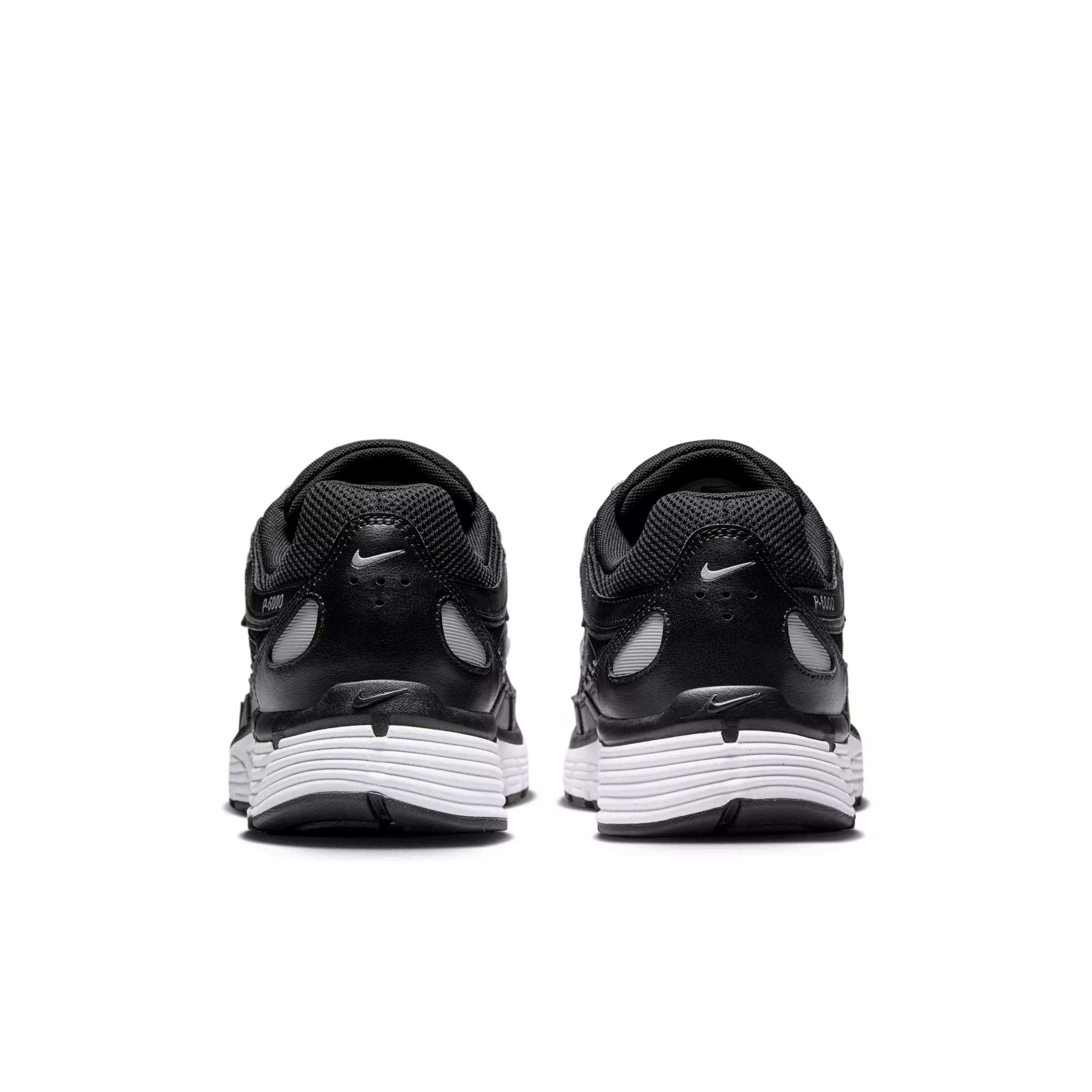 Nike P-6000 "Black/White/Metallic Silver" Men's Shoe - BLACK/ANTHRACITE/SILVER
