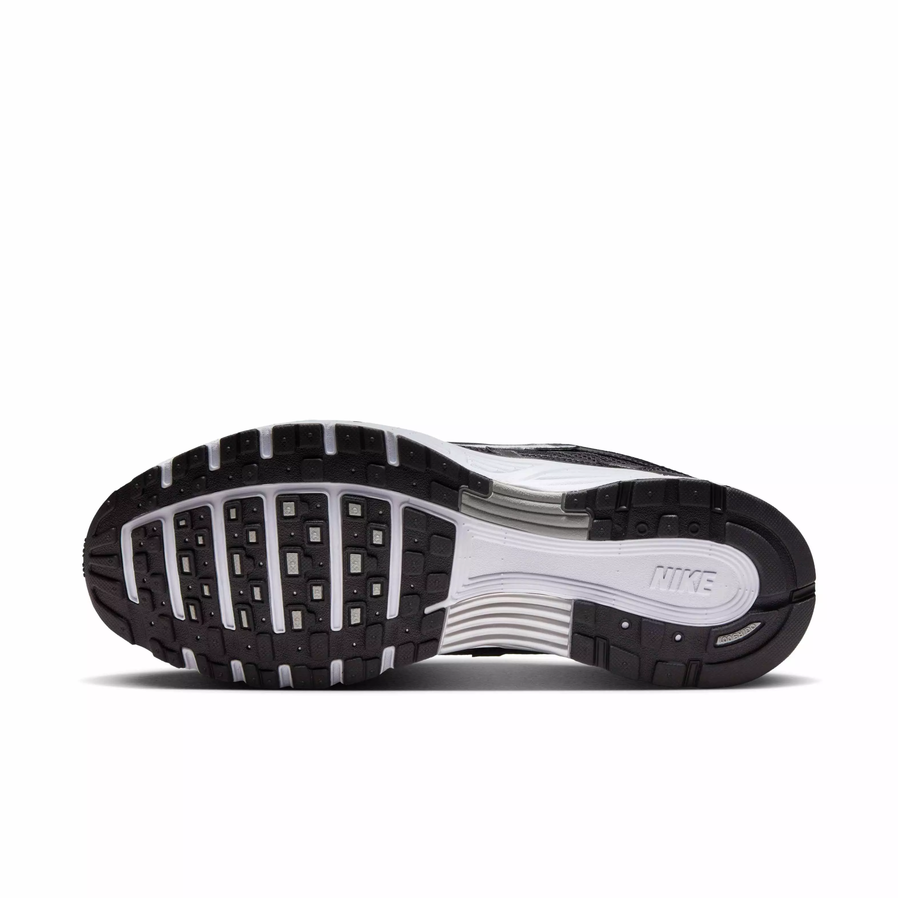 Nike P-6000 "Black/White/Metallic Silver" Men's Shoe - BLACK/ANTHRACITE/SILVER