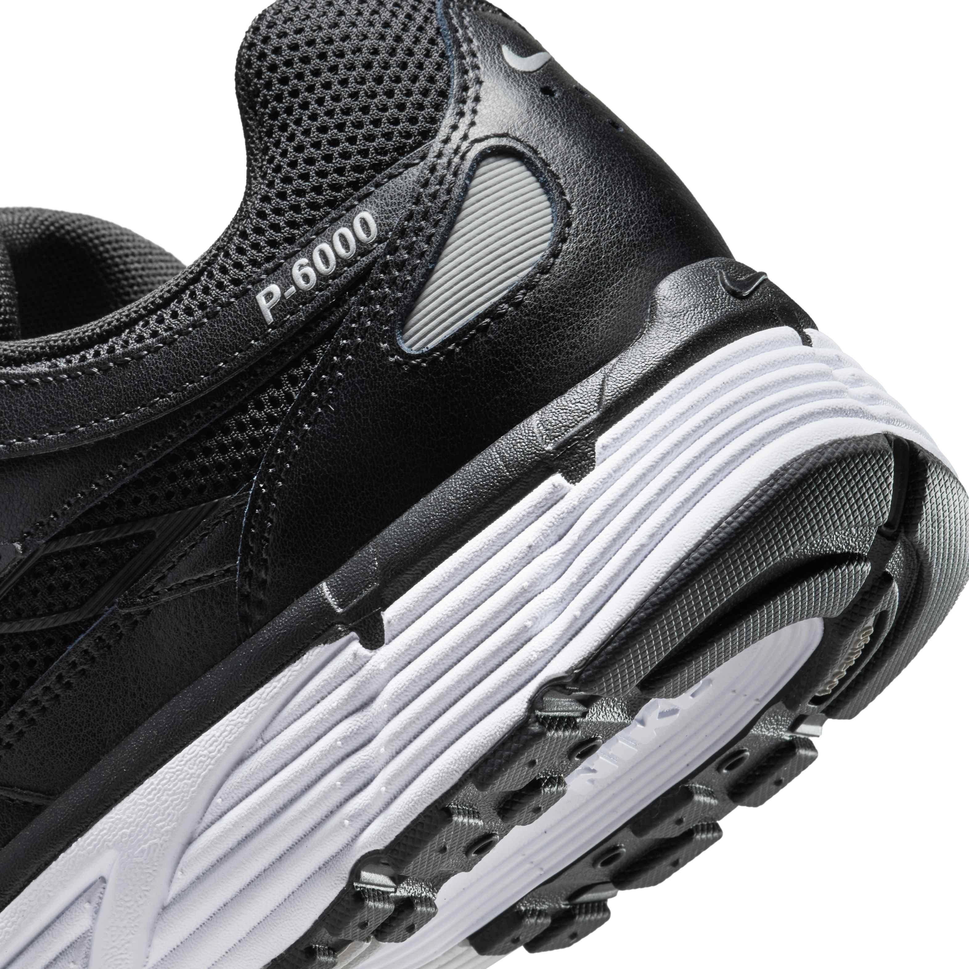 Nike P-6000 "Black/White/Metallic Silver" Men's Shoe - BLACK/ANTHRACITE/SILVER Thumbnail View 8