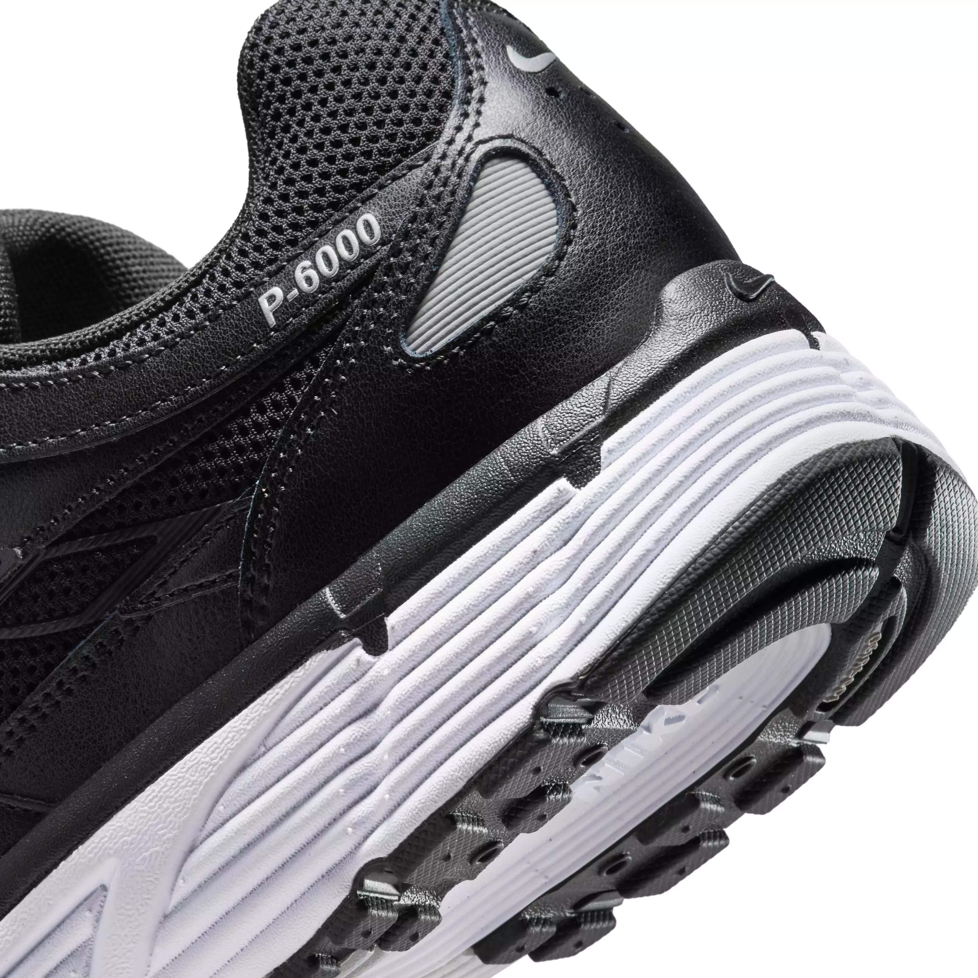 Nike P-6000 "Black/White/Metallic Silver" Men's Shoe - BLACK/ANTHRACITE/SILVER