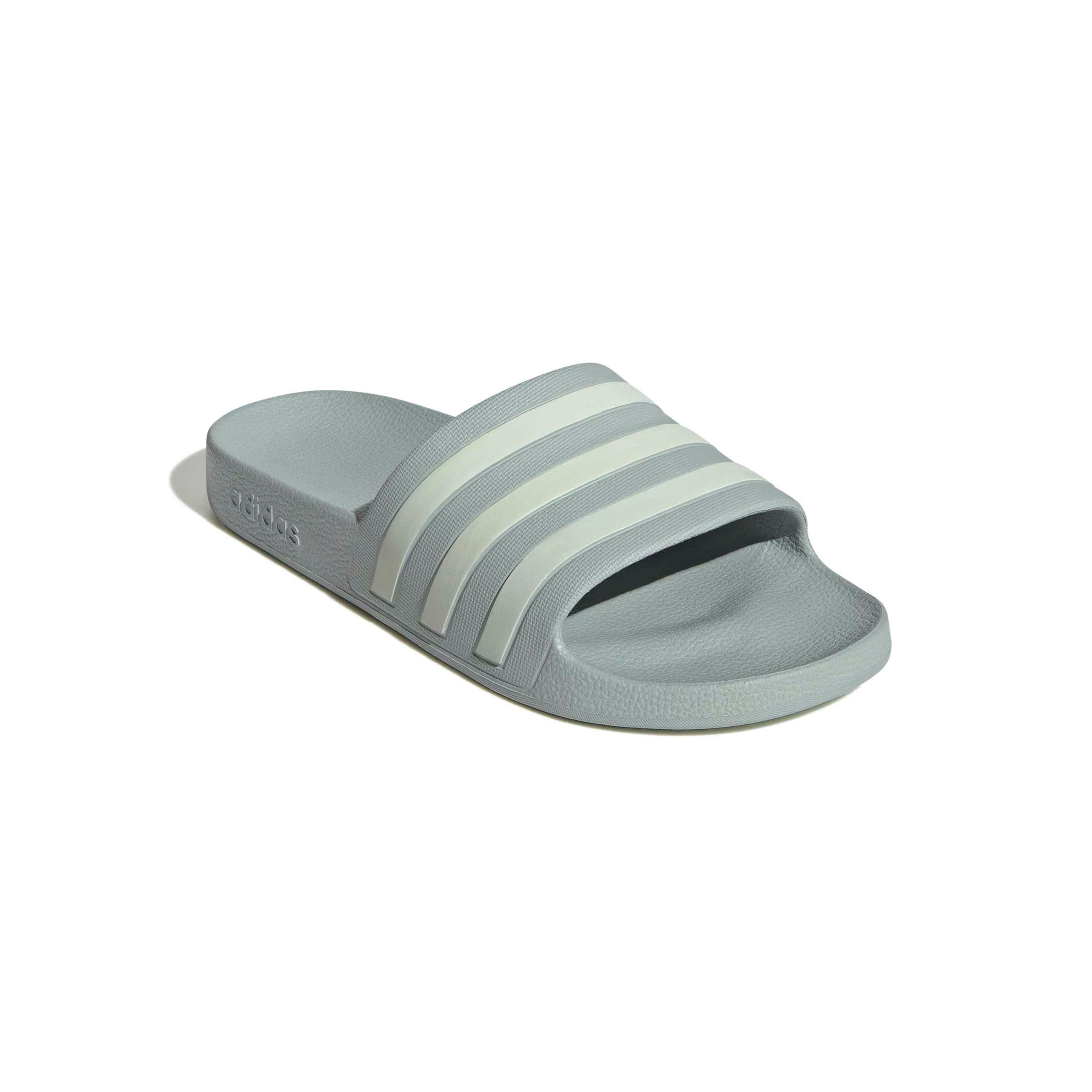 adidas Adilette Aqua "Wonder Sage/Linen Green/Linen Green" Women's Slide - SAGE/GREEN/GREEN Thumbnail View 3
