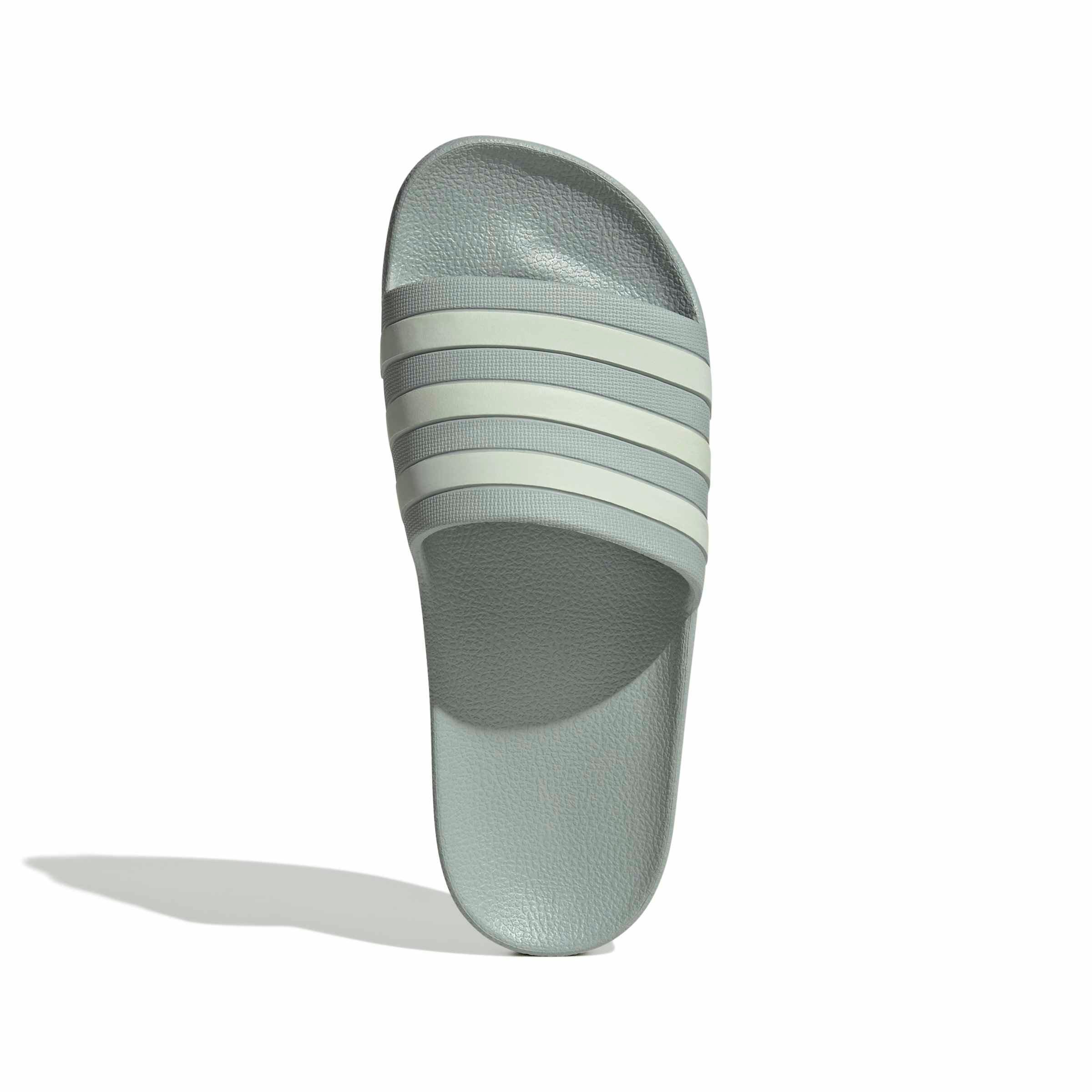 adidas Adilette Aqua "Wonder Sage/Linen Green/Linen Green" Women's Slide - SAGE/GREEN/GREEN Thumbnail View 5