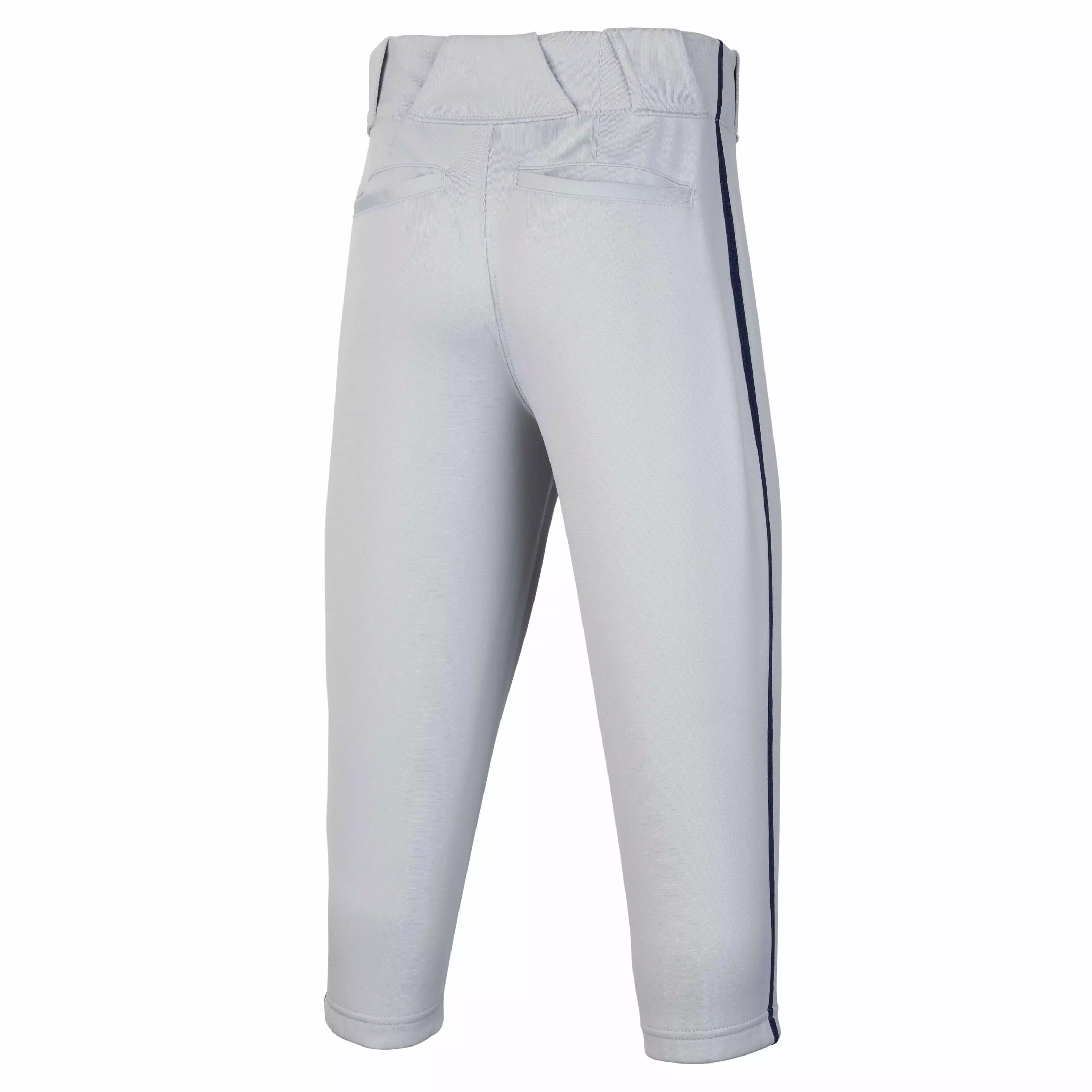 Nike Big Kids' Vapor Select 2 High-Piped Baseball Pants -Grey/Navy - GREY/NAVY