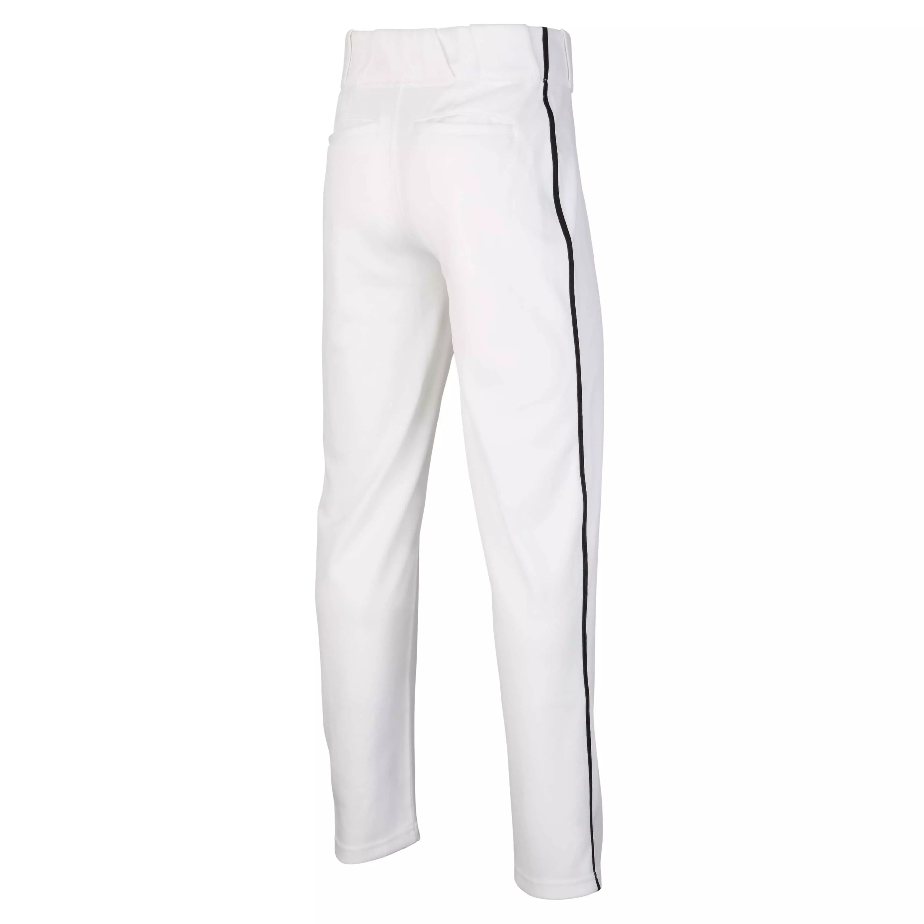 Nike Big Kids' Vapor Select 2 Piped Baseball Pants - WHITE/BLACK