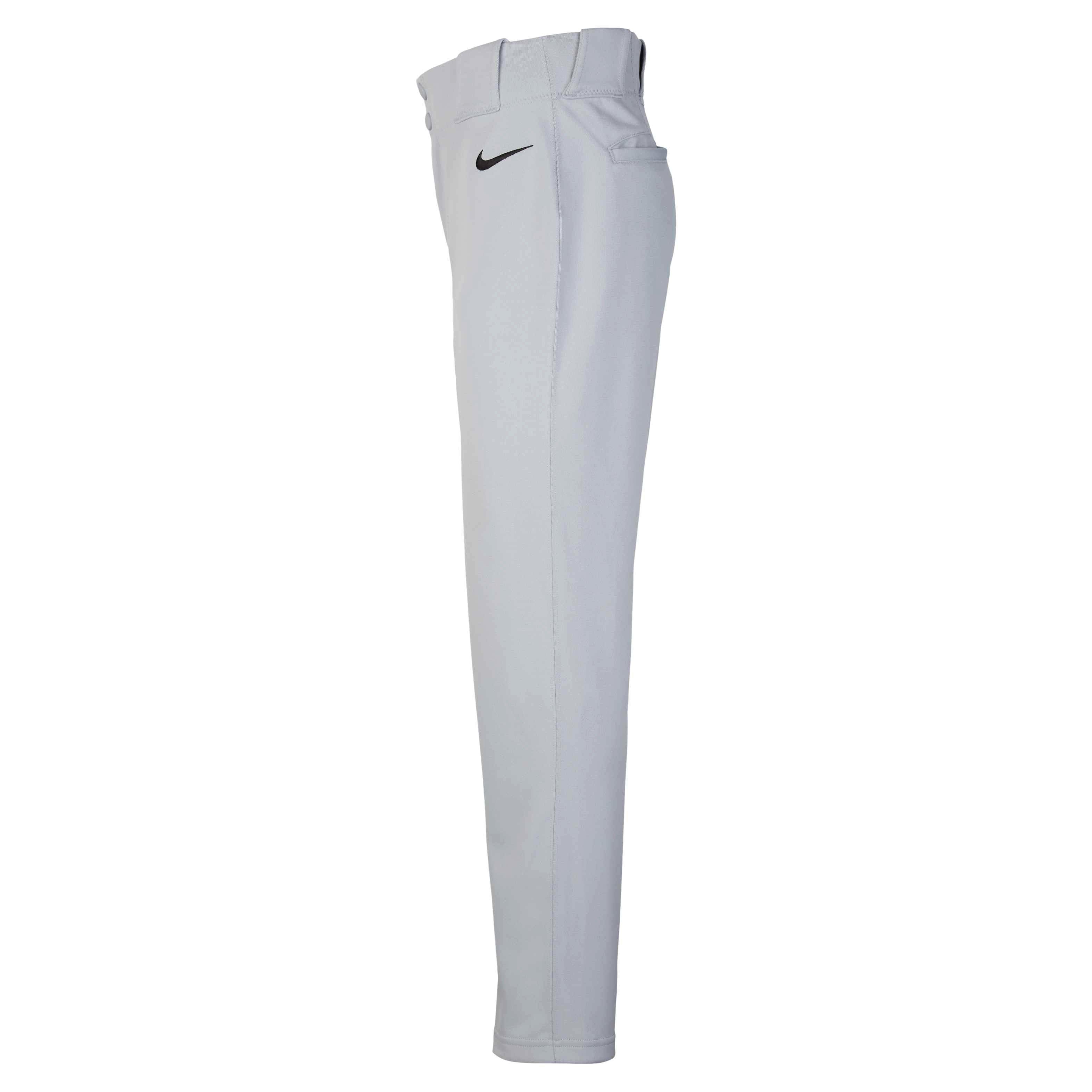 Nike Big Kids' Vapor Select 2 Baseball Pants - GREY Thumbnail View 3