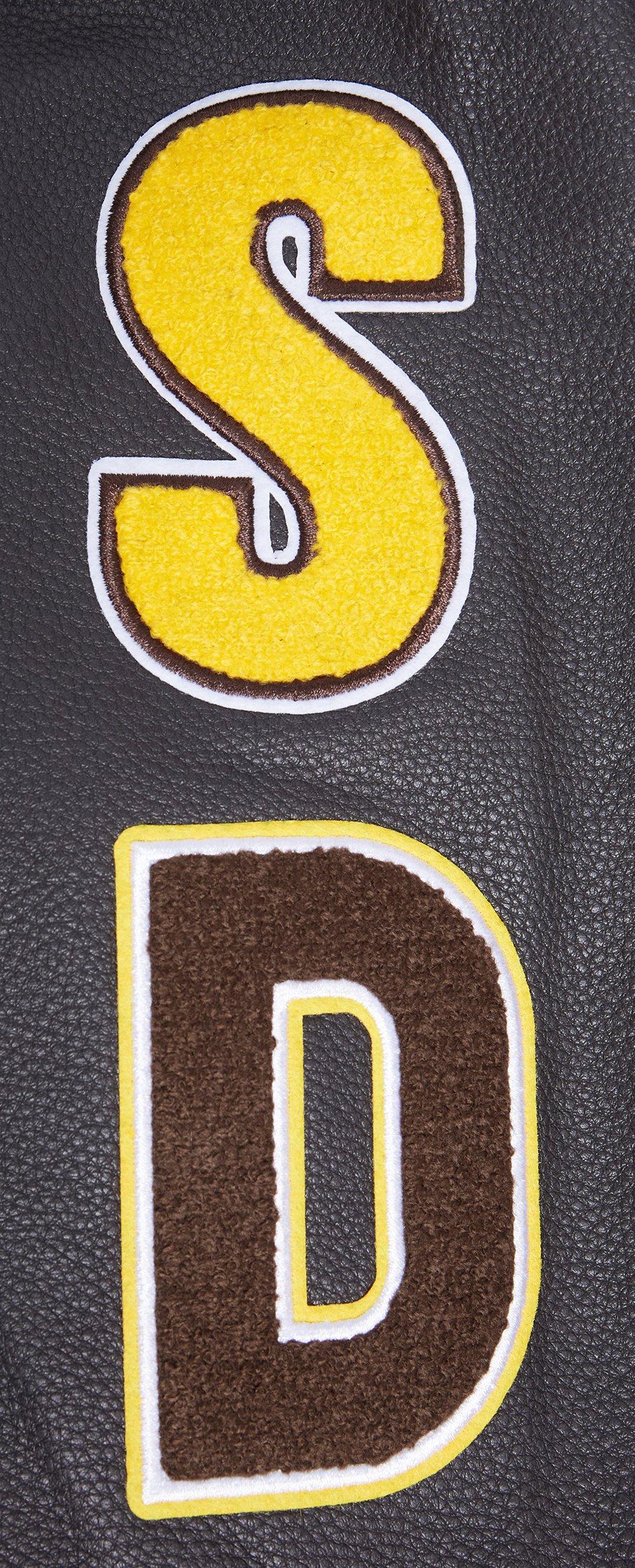Pro Standard Women's MLB Pittsburgh Pirates Retro Classic Rib Wool Varsity Jacket -Eggshell/Black - EGGSHELL/BLACK Thumbnail View 5