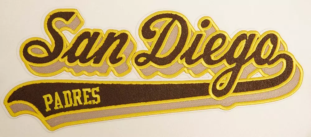 Pro Standard Women's MLB Pittsburgh Pirates Retro Classic Rib Wool Varsity Jacket -Eggshell/Black - EGGSHELL/BLACK