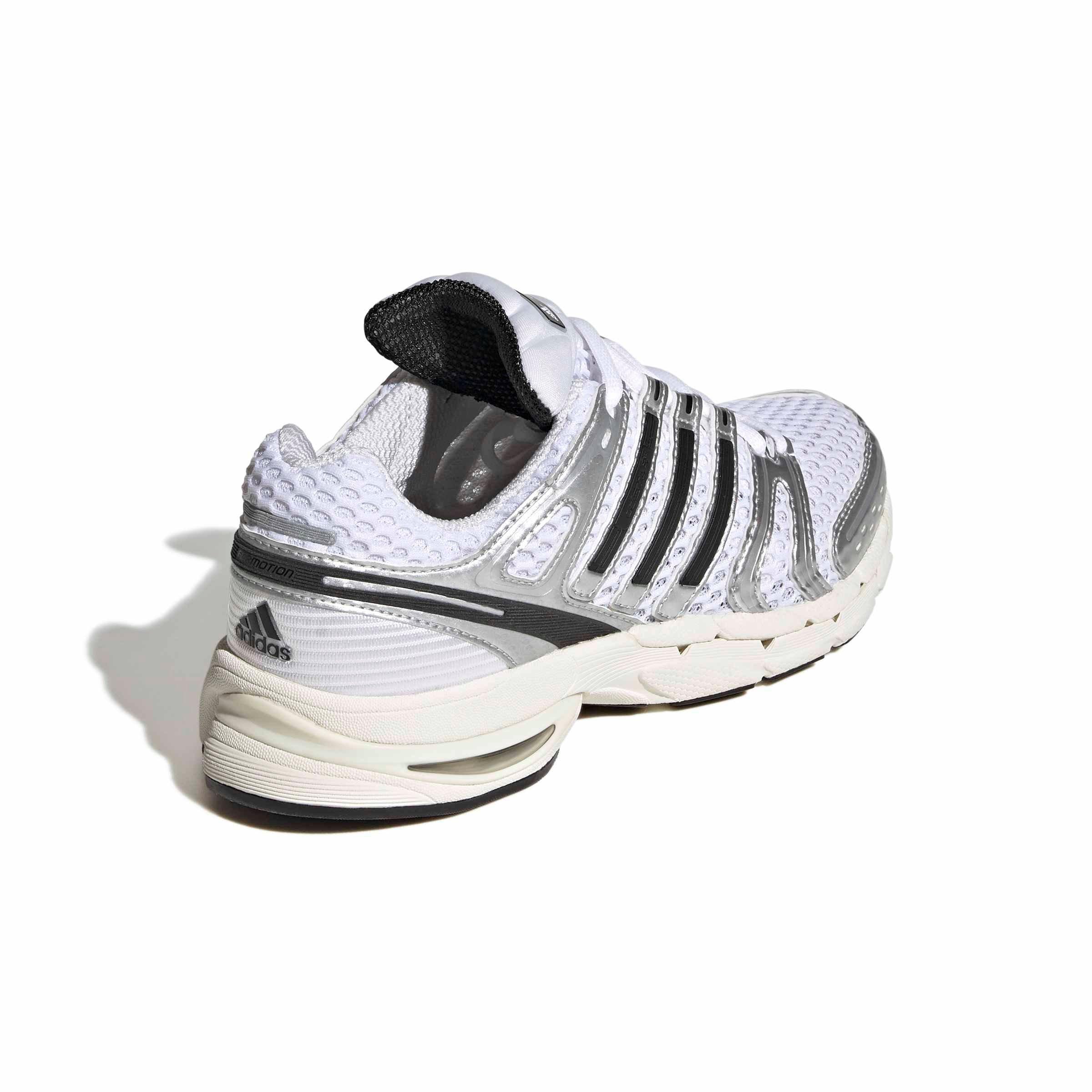 adidas Originals Adistar Control 5 "Ftwr White/Core Black/Silver Metallic" Women's Shoe - WHITE/BLACK/SILVER Thumbnail View 4