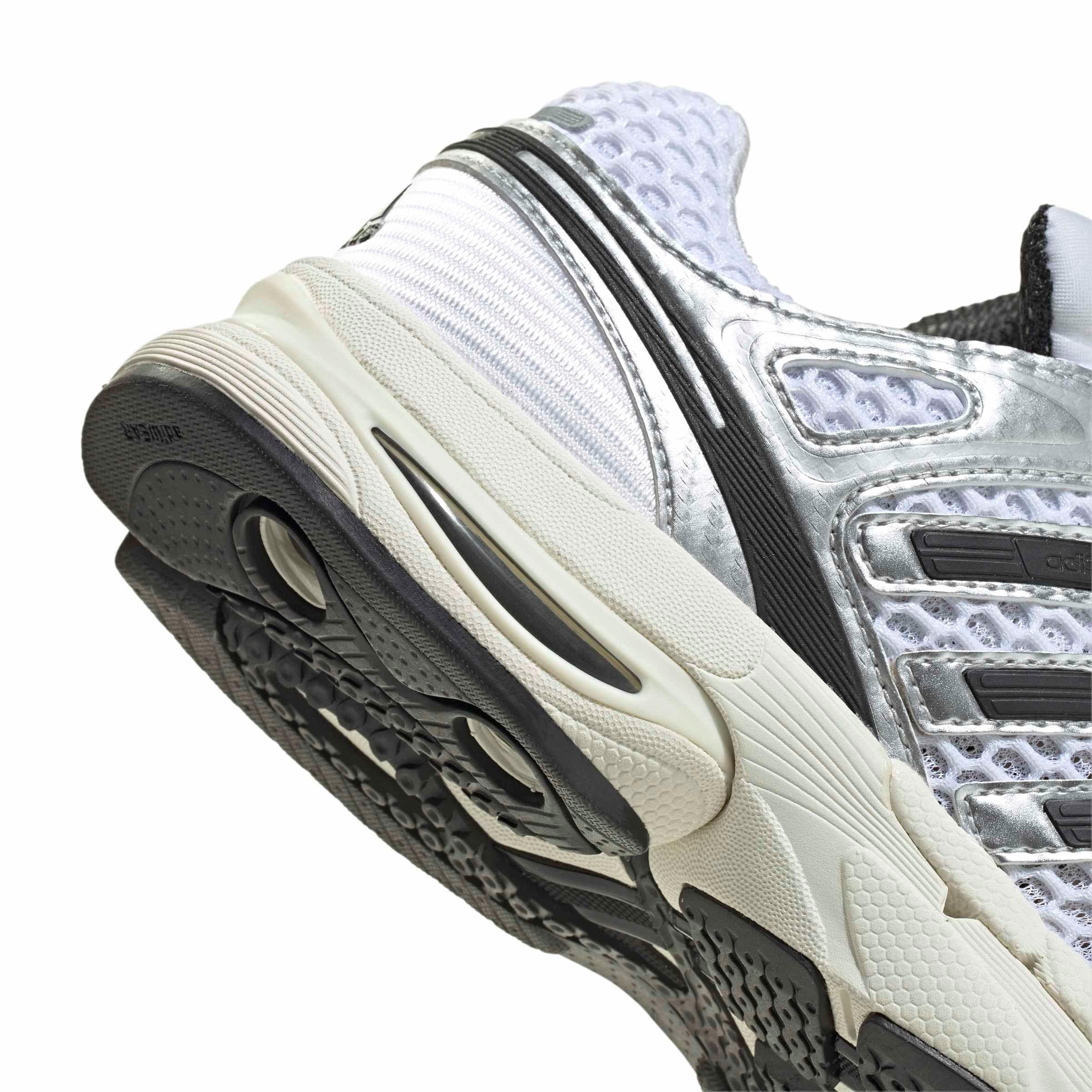 adidas Originals Adistar Control 5 "Ftwr White/Core Black/Silver Metallic" Women's Shoe - WHITE/BLACK/SILVER Thumbnail View 7