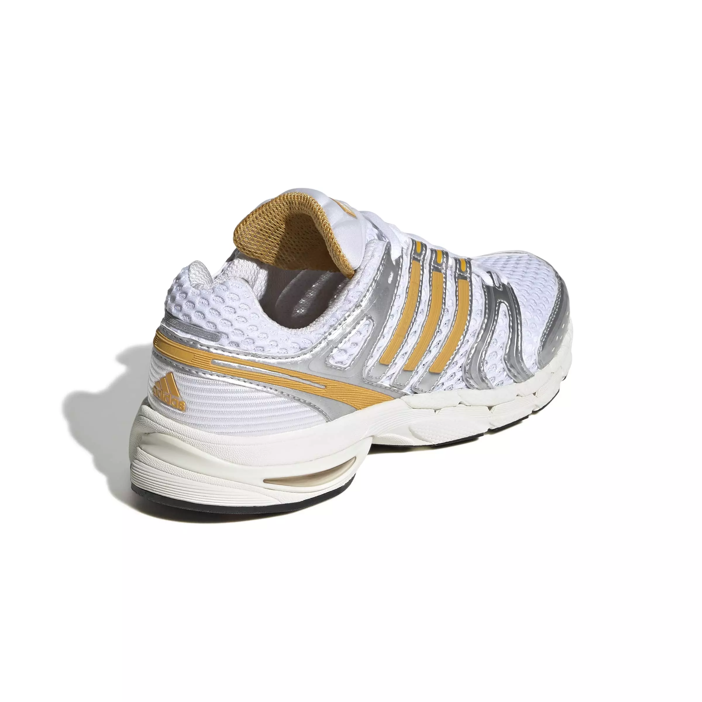 adidas Originals Adistar Control 5 "Ftwr White/Preloved Yellow/Silver Metallic" Women's Shoe - WHITE/YELLOW/SILVER