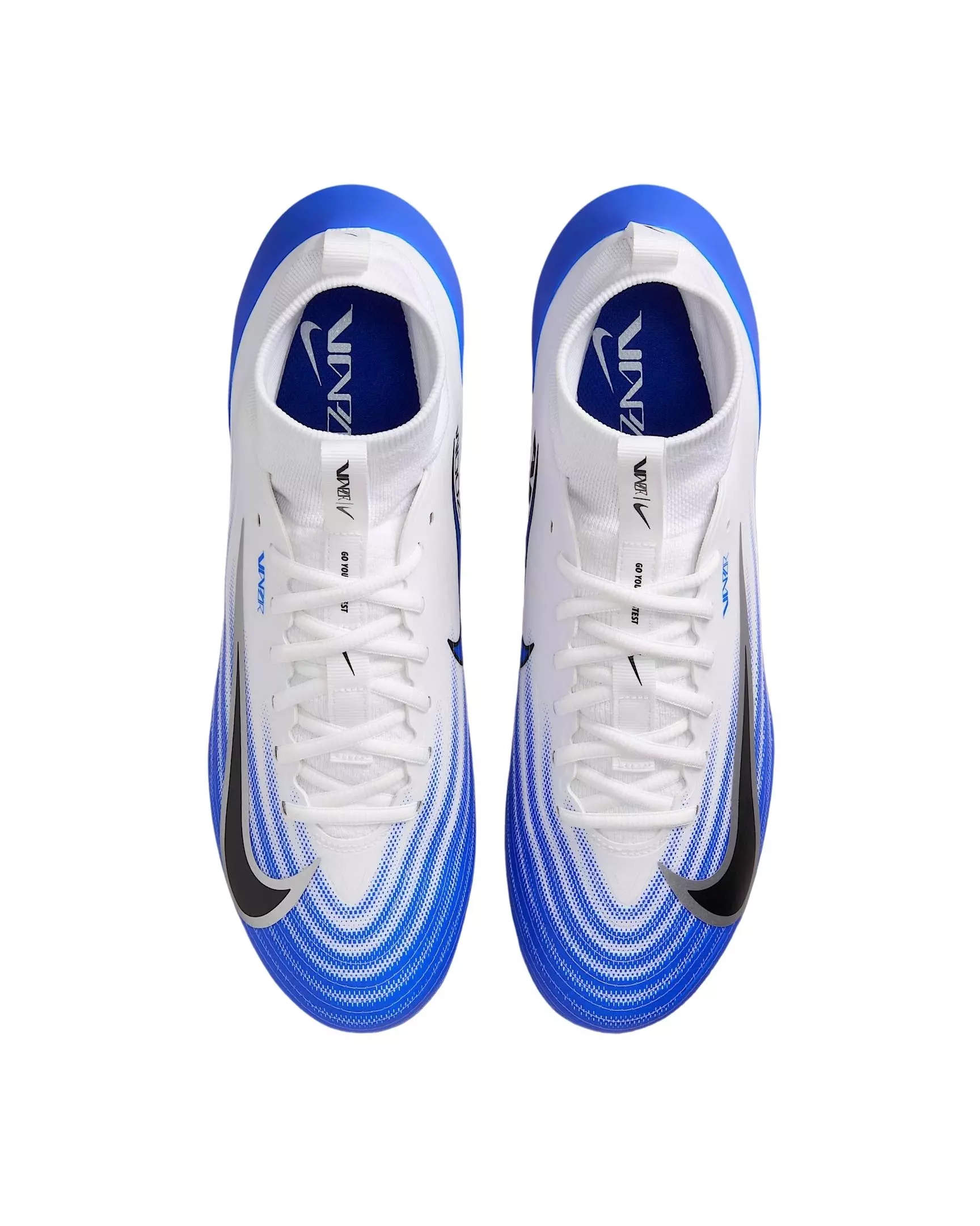 Nike Vapor Pro 1 "White/Racer Blue/Black" Men's Football Cleat - WHITE/BLUE/BLACK