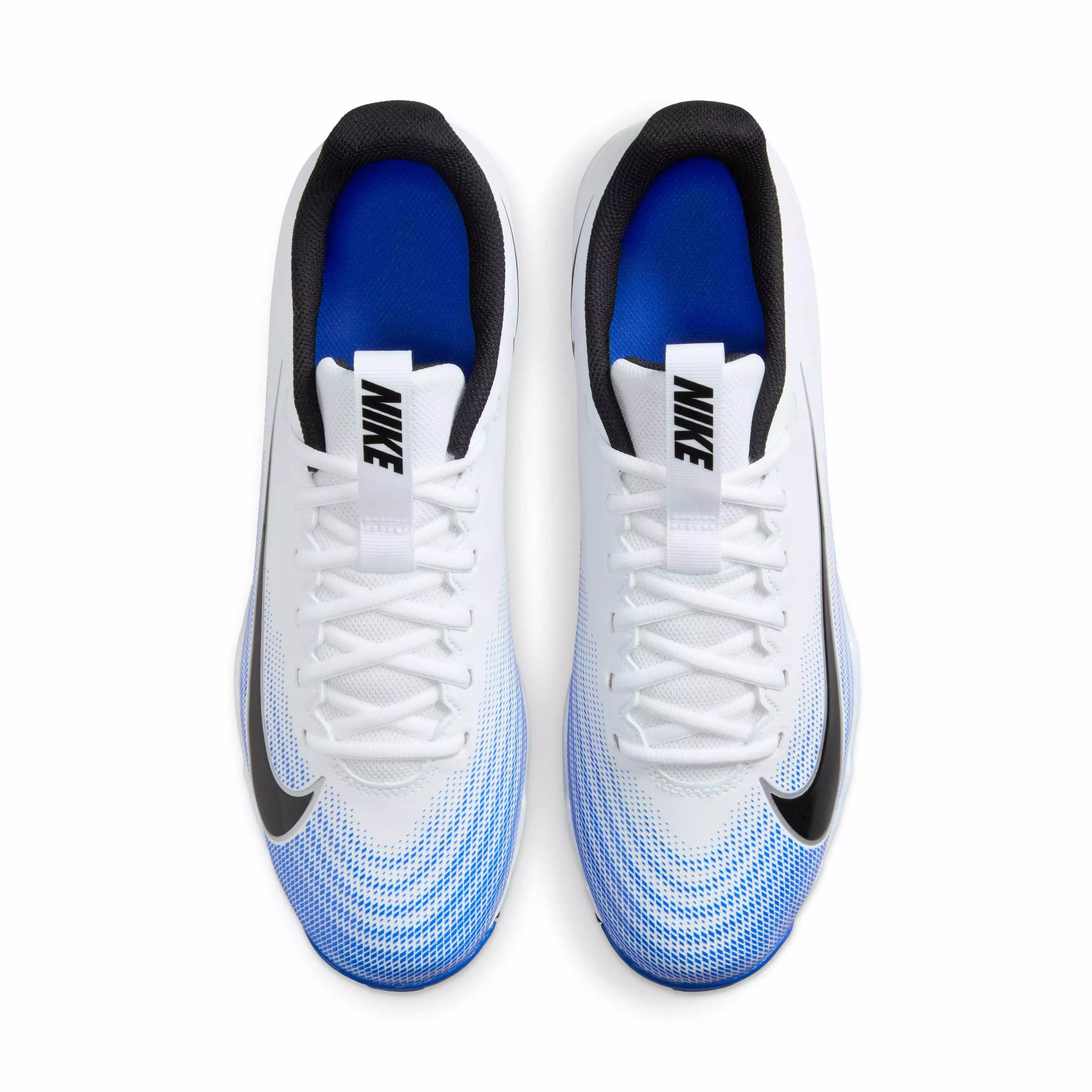 Nike Vapor Shark 3 "White/Racer Blue/Black" Men's Football Cleat - WHITE/BLUE/BLACK