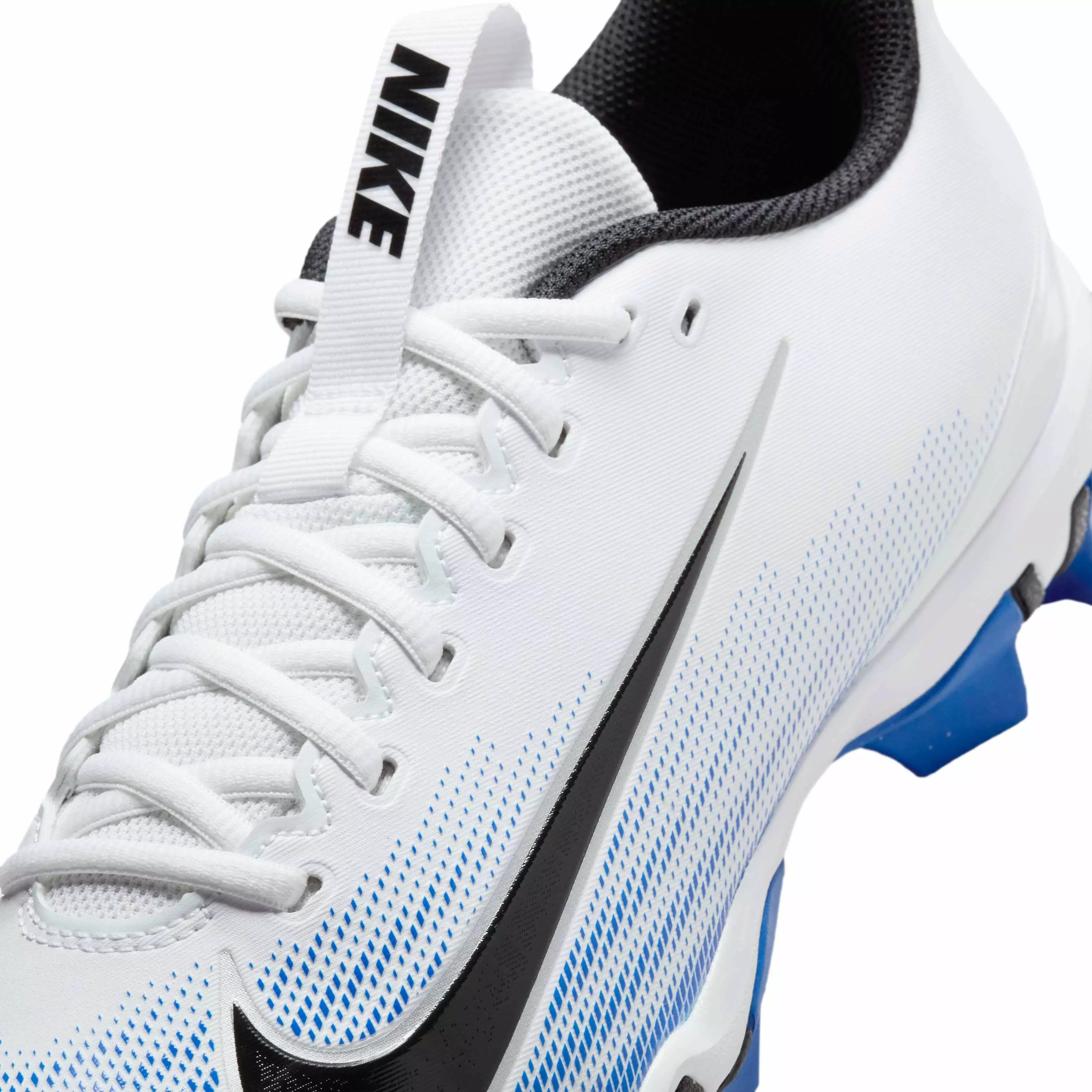 Nike Vapor Shark 3 "White/Racer Blue/Black" Men's Football Cleat - WHITE/BLUE/BLACK