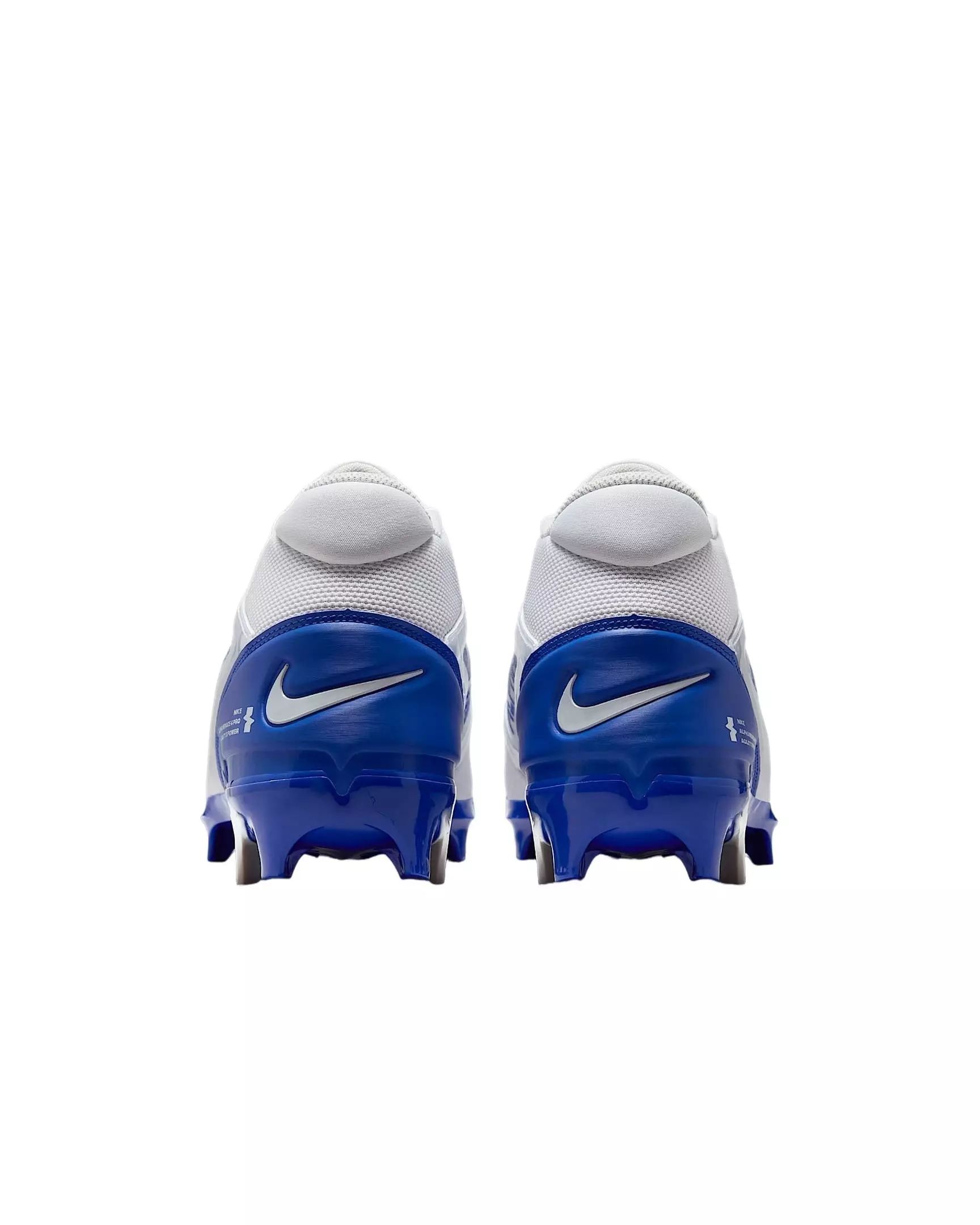 Nike Alpha Menace 4 Pro "White/Hyper Royal/Photon Dust/Hyper Royal" Men's Football Cleat - WHITE/ROYAL/DUST/ROYAL