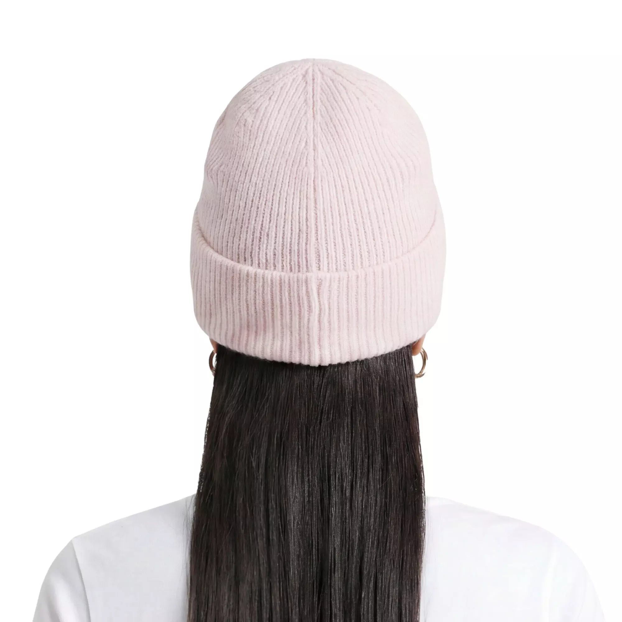 L/AB c/o Off-White Horizontal Embroidered Cuff Beanie - Pink - PINK