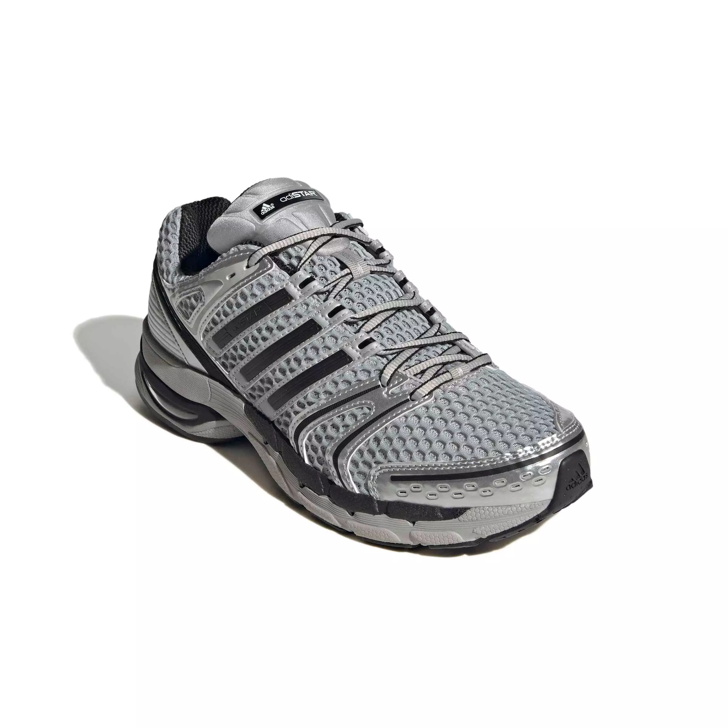 adidas Originals Adistar Control 5 "Grey Two/Core Black/Silver Metallic" Women's Shoe - GREY/BLACK/SILVER