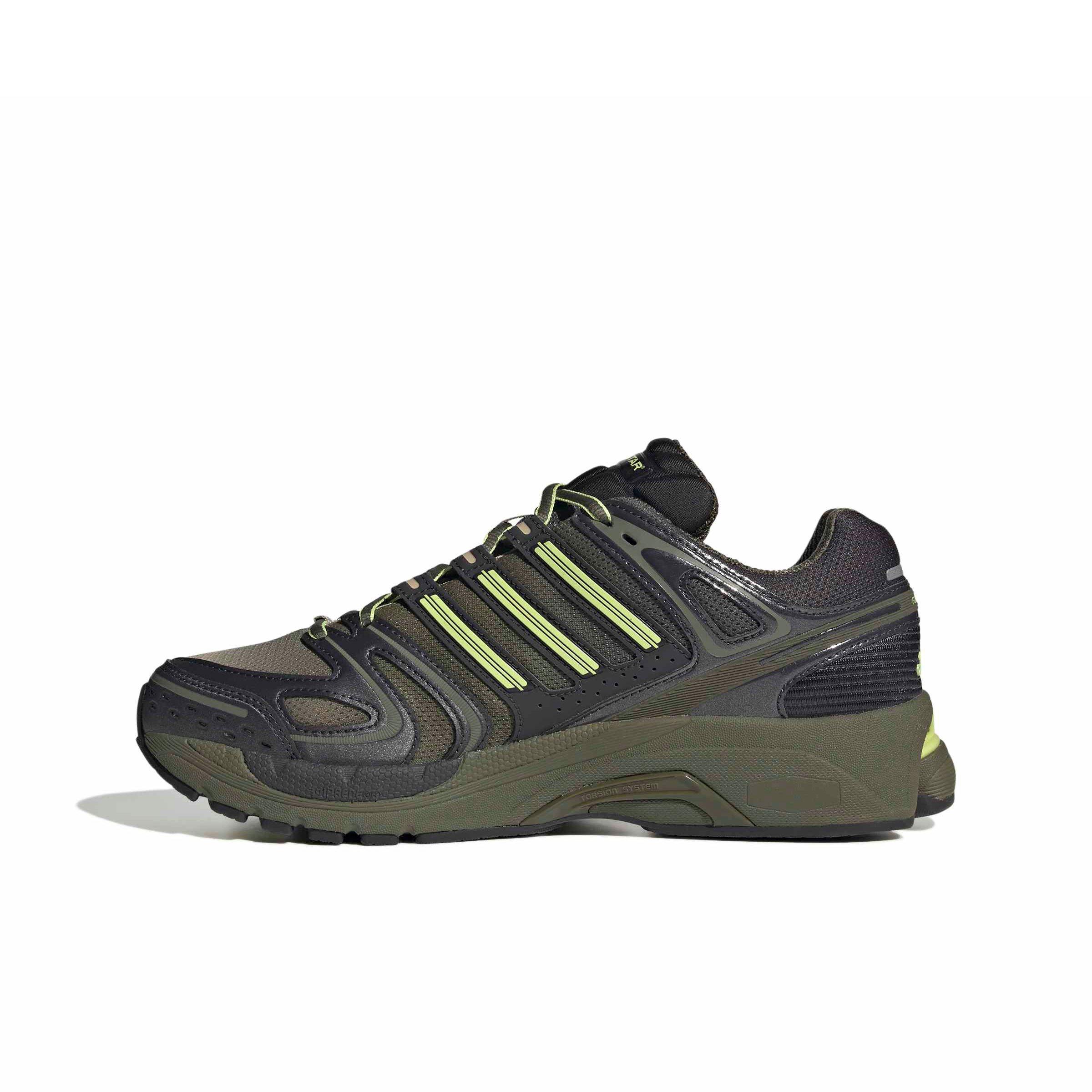 adidas Originals Adistar Control 5 "Ftwr White/Core Black/Stone Khaki" Women's Shoe - WHITE/BLACK/STONE Thumbnail View 2