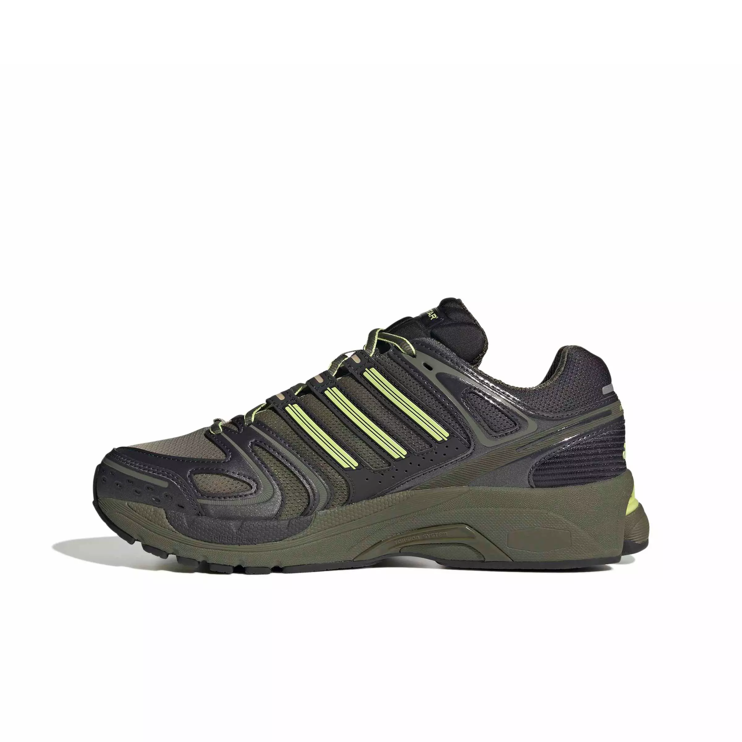 adidas Originals Adistar Control 5 "Ftwr White/Core Black/Stone Khaki" Women's Shoe - WHITE/BLACK/STONE
